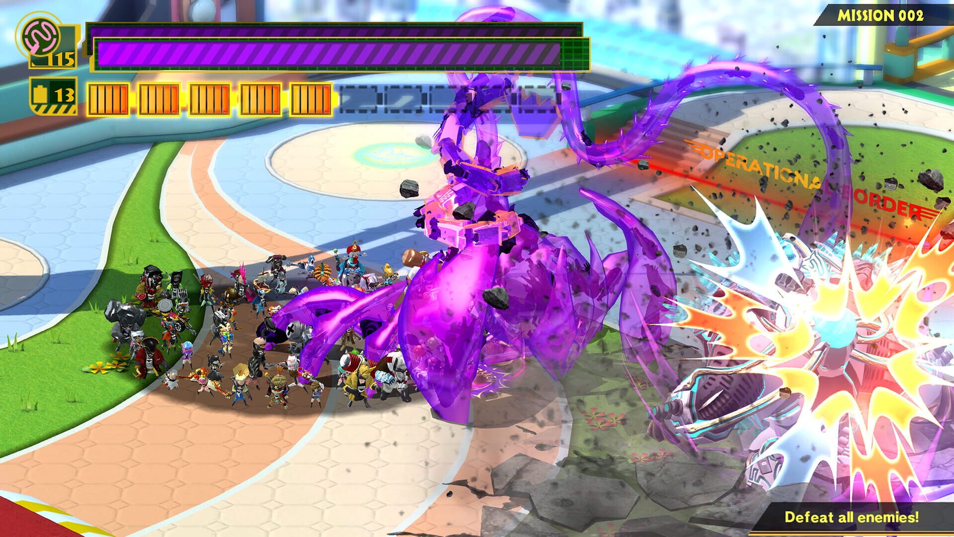 Screenshot for The Wonderful 101: Remastered - The Prince Vorkken