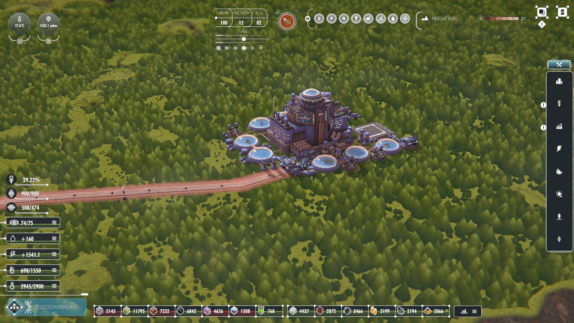 Screenshot for Per Aspera: Green Mars