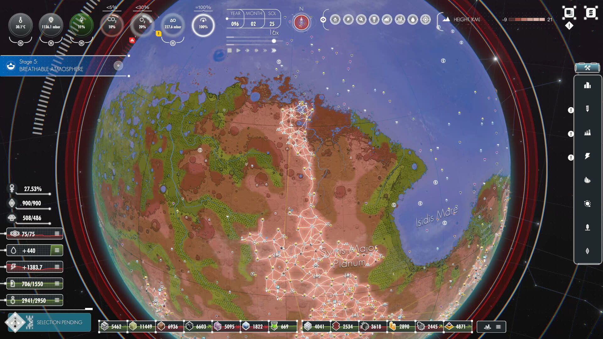 Screenshot for Per Aspera: Green Mars