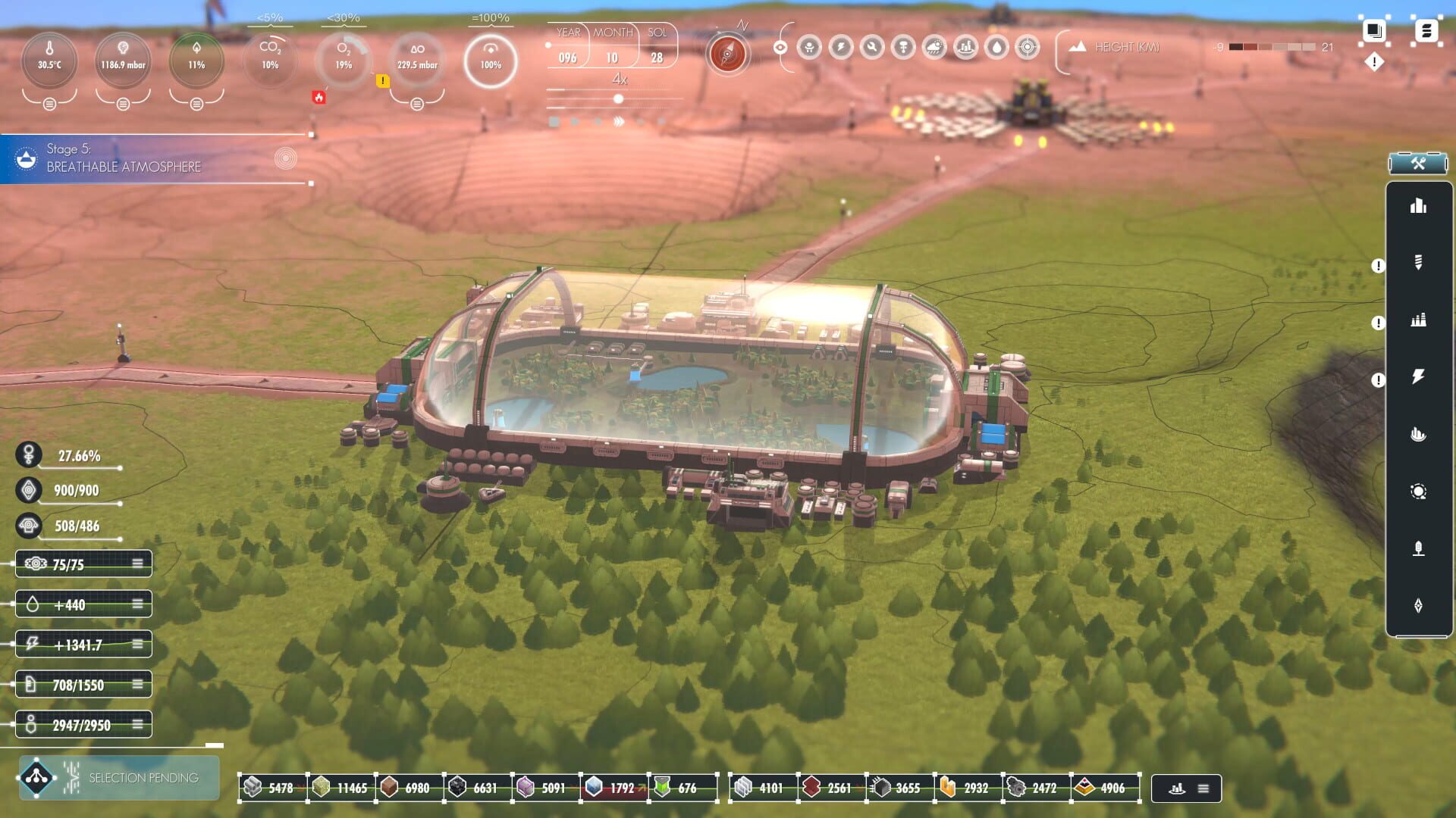 Screenshot for Per Aspera: Green Mars