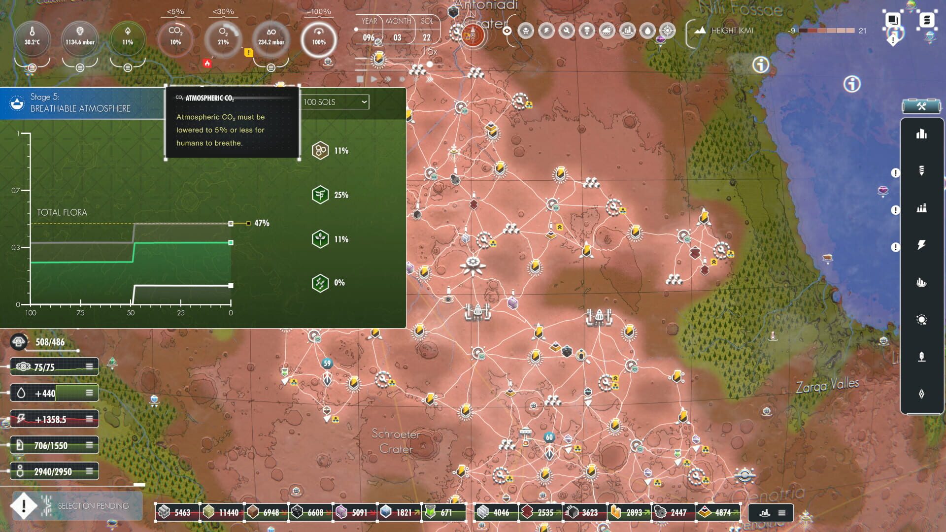 Screenshot for Per Aspera: Green Mars