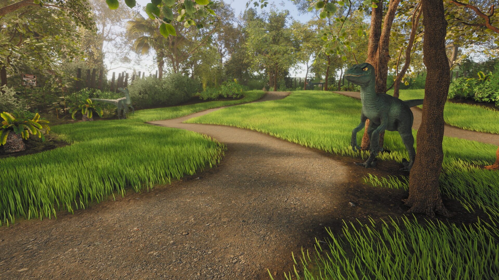 Screenshot for Lawn Mowing Simulator: Dino Safari