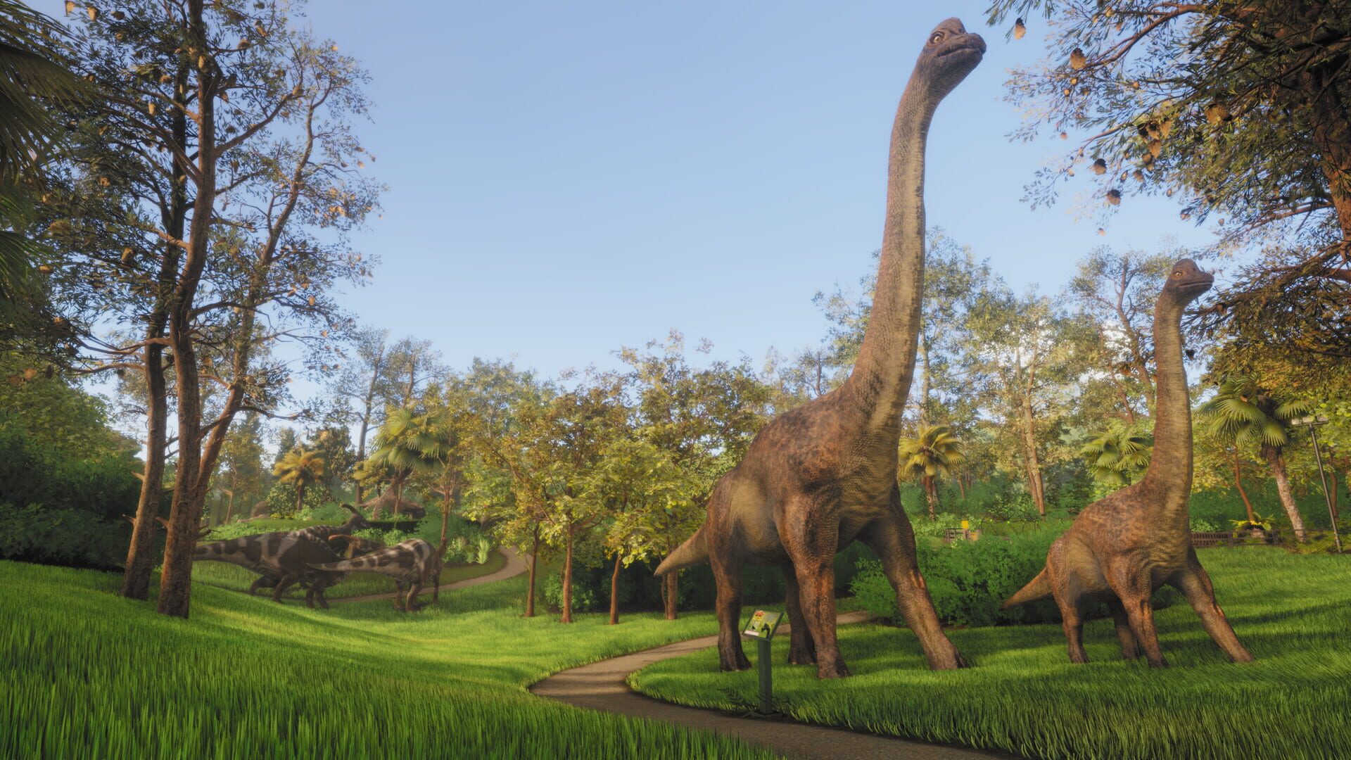 Screenshot for Lawn Mowing Simulator: Dino Safari
