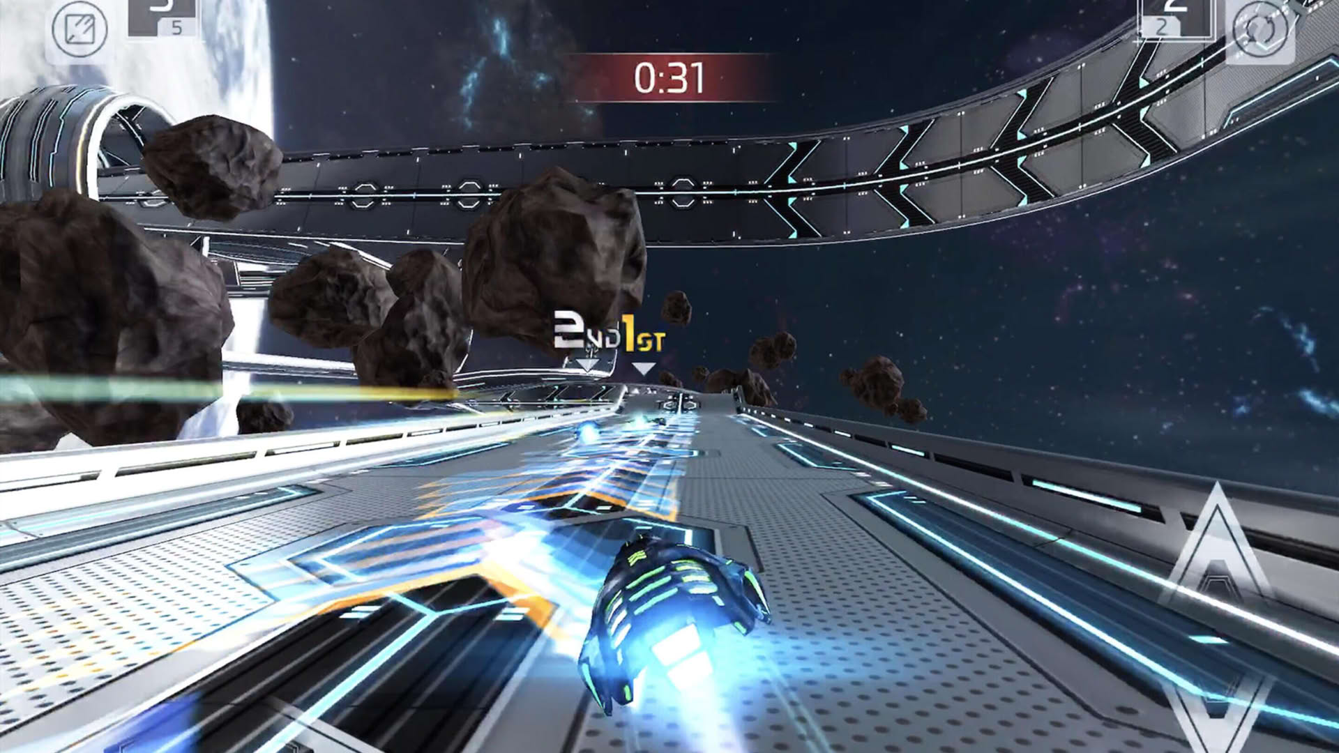 Screenshot for Cosmic Challenge Racing