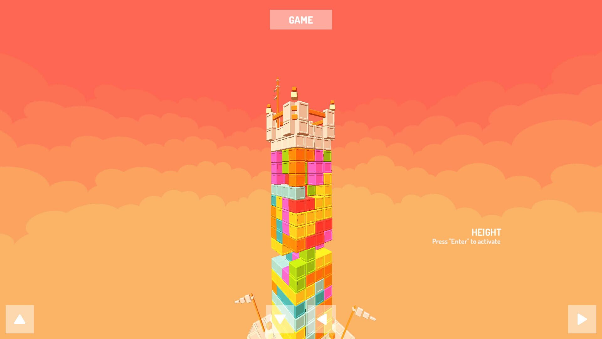 Screenshot for Fortress Building Puzzle