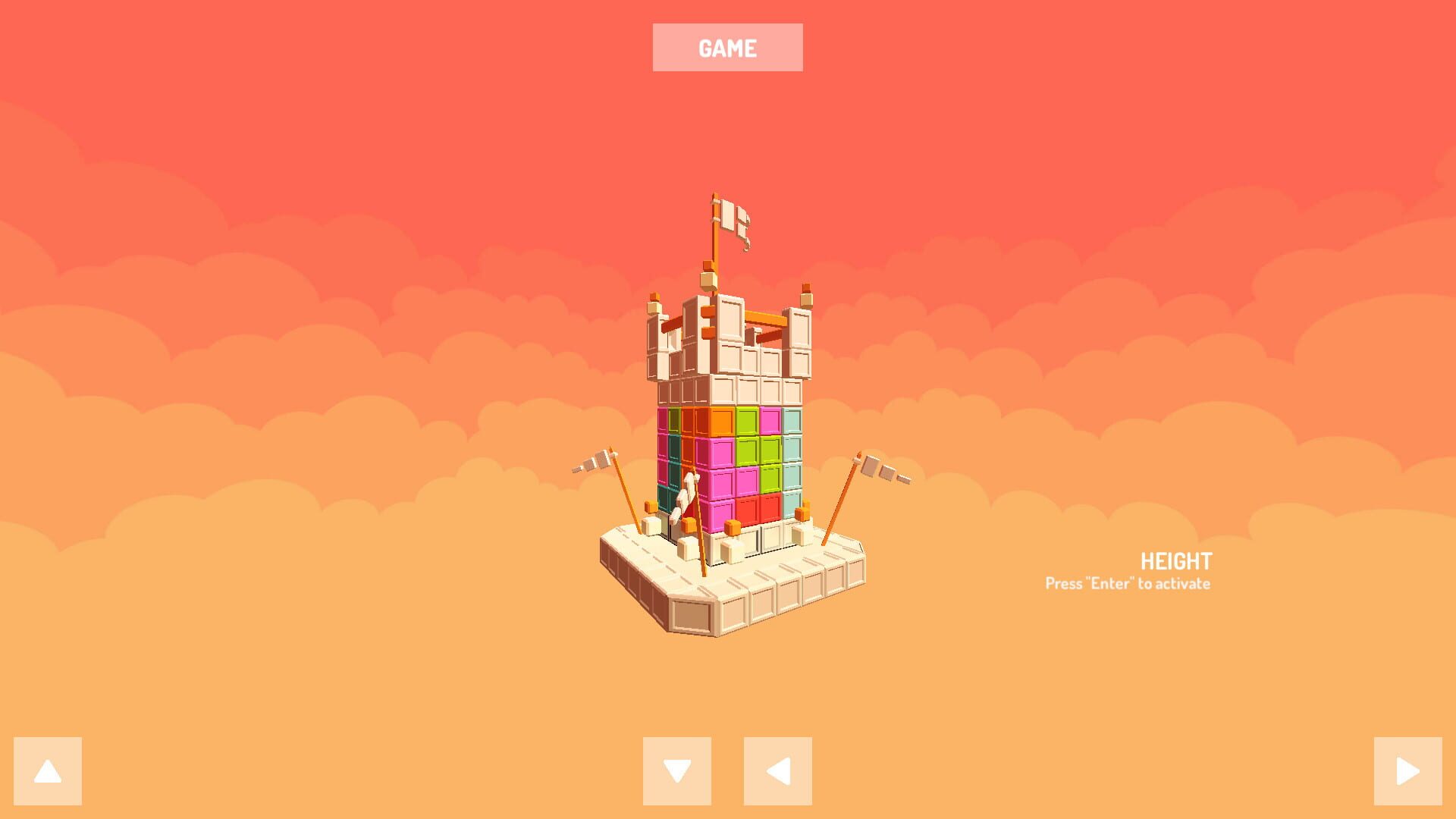 Screenshot for Fortress Building Puzzle