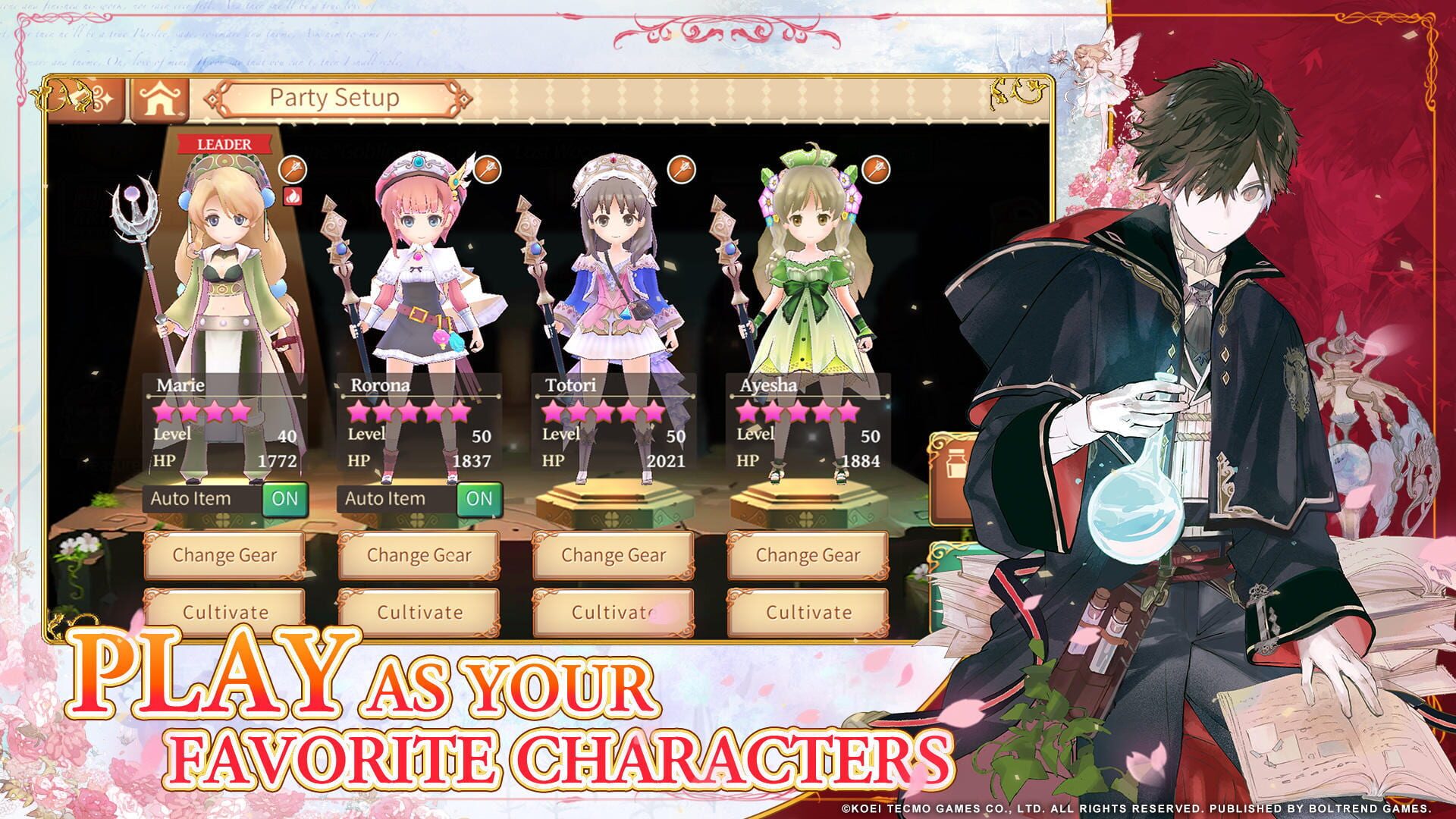 Screenshot for Atelier Online: Alchemists of Braceir