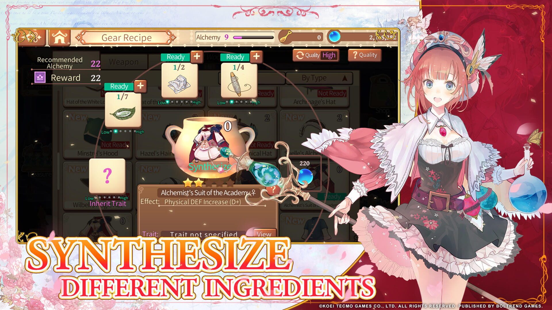 Screenshot for Atelier Online: Alchemists of Braceir