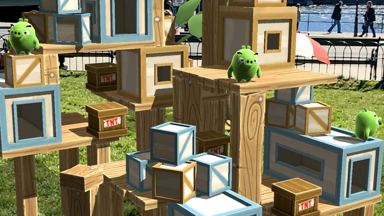 Screenshot for Angry Birds AR: Isle of Pigs