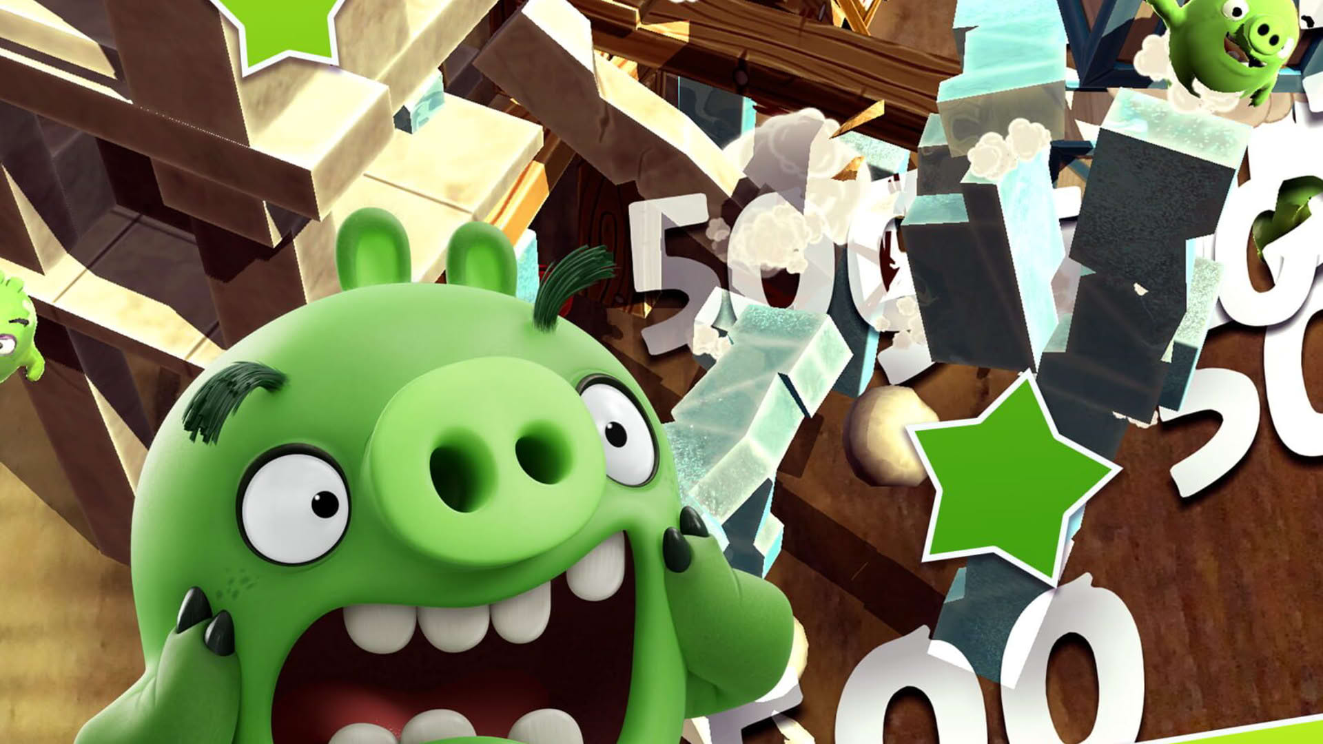 Screenshot for Angry Birds AR: Isle of Pigs