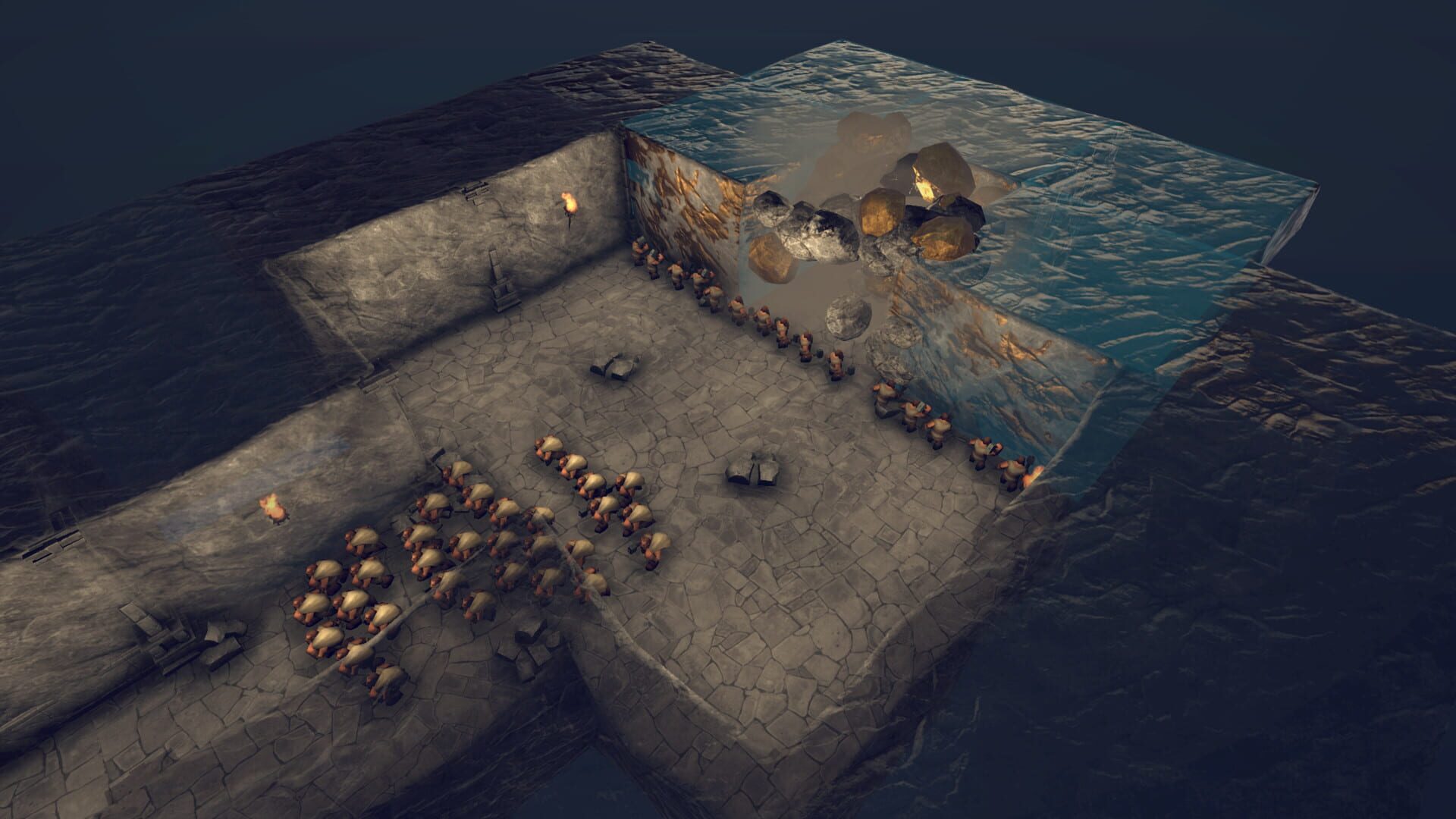 Screenshot for King of the Dwarves: Underground City Builder