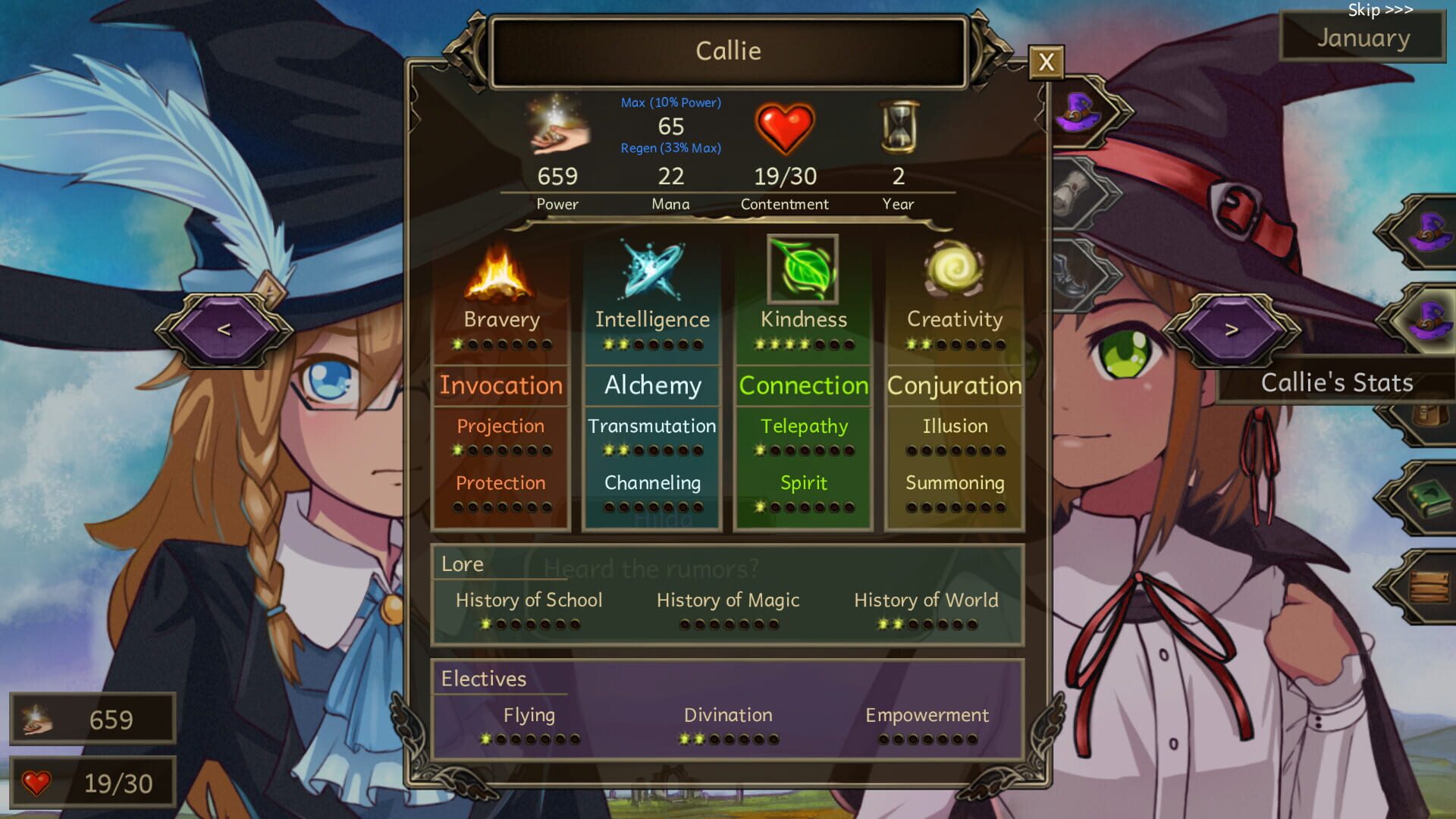 Screenshot for Stardander School for Witches