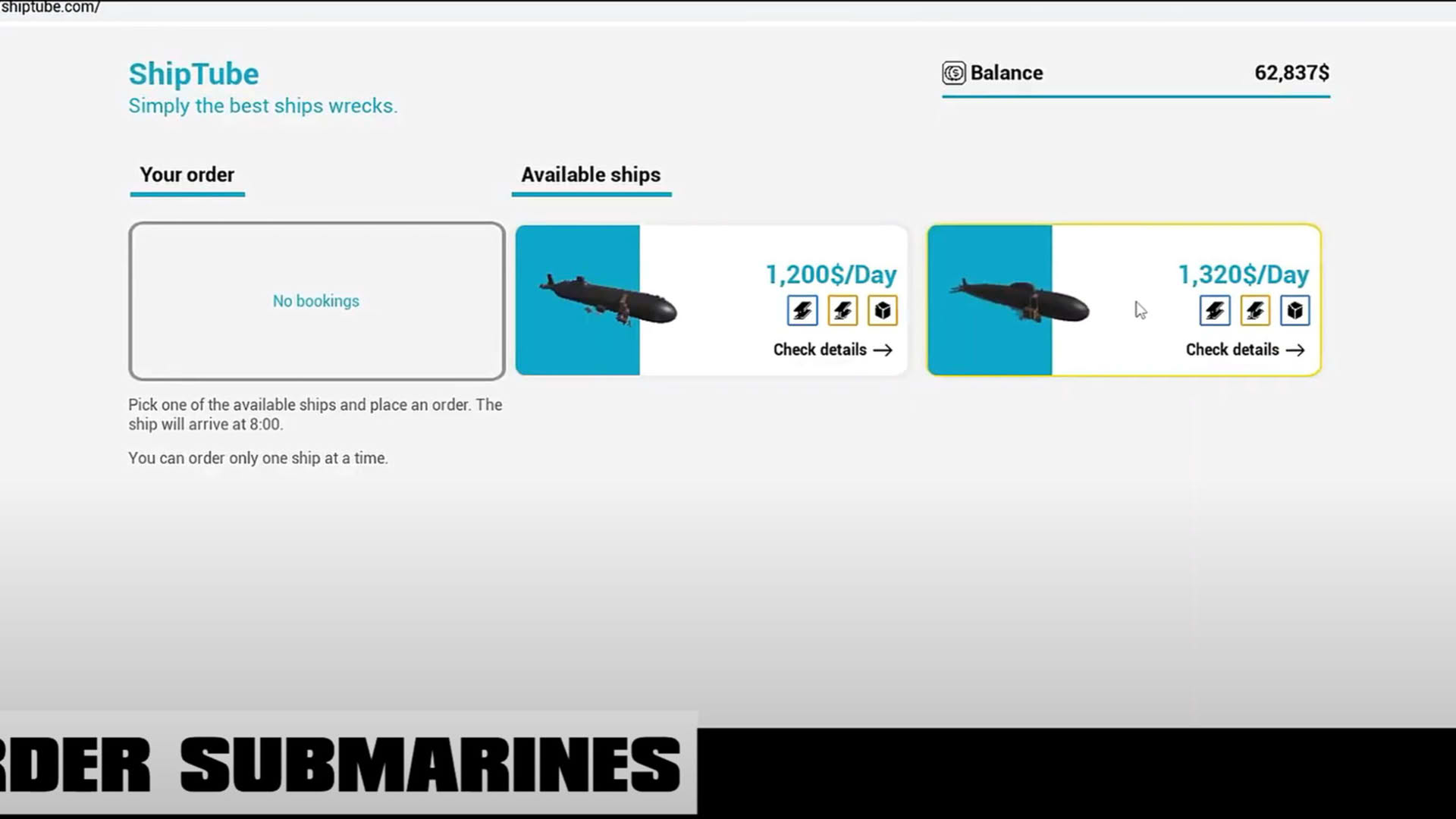 Screenshot for Ship Graveyard Simulator: Submarines