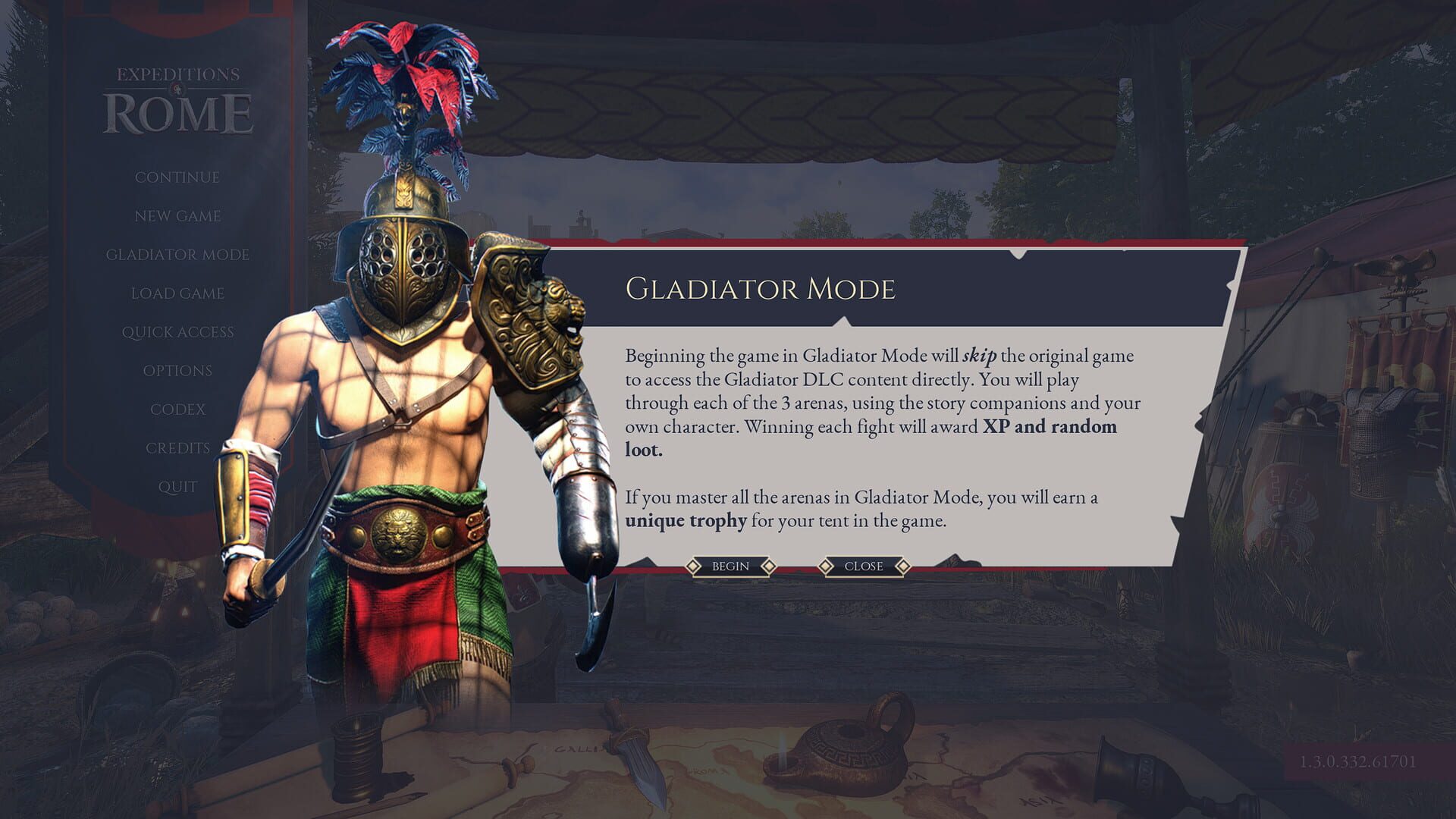 Screenshot for Expeditions: Rome - Death or Glory