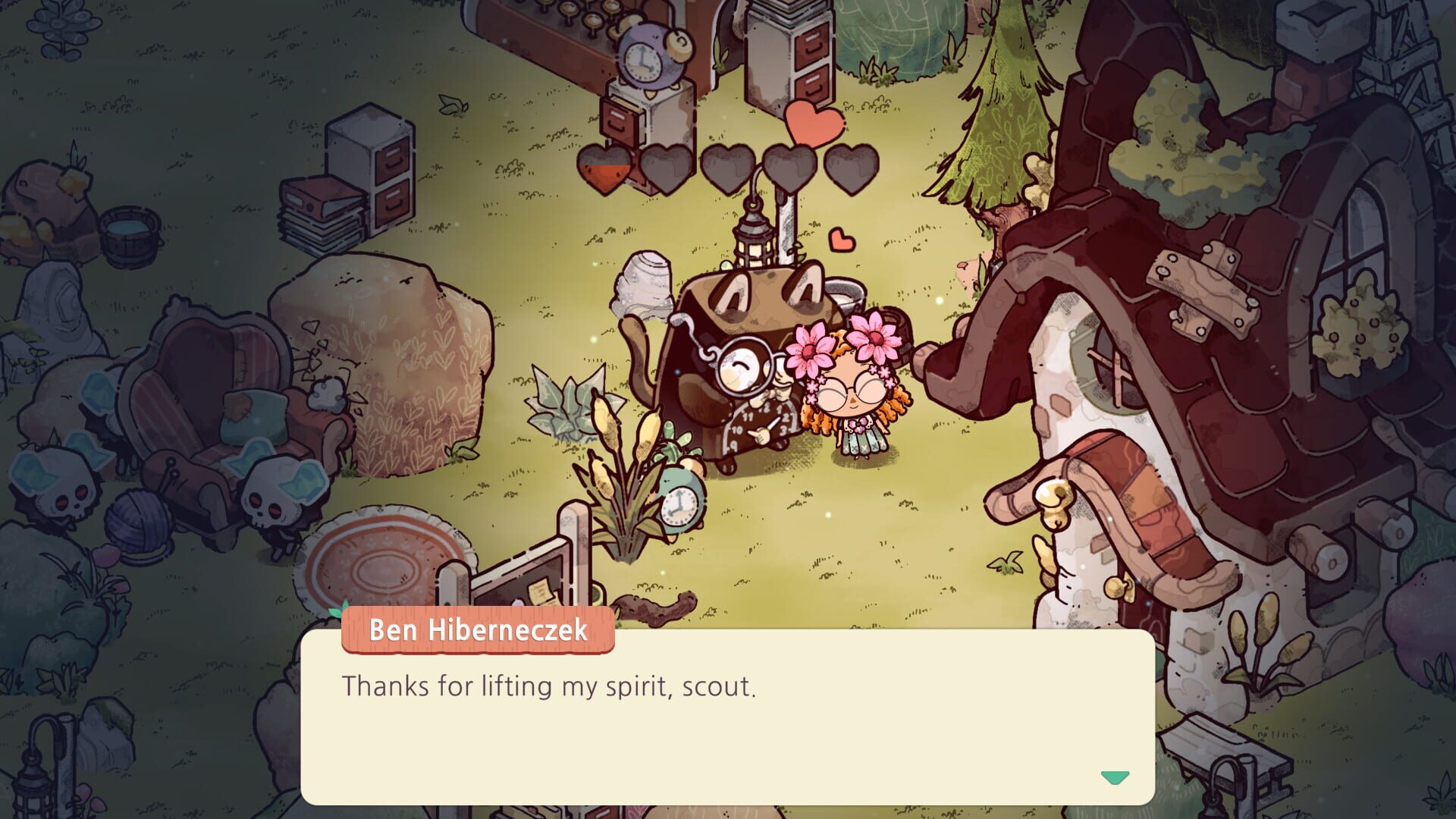 Screenshot for Cozy Grove: New Neighbears