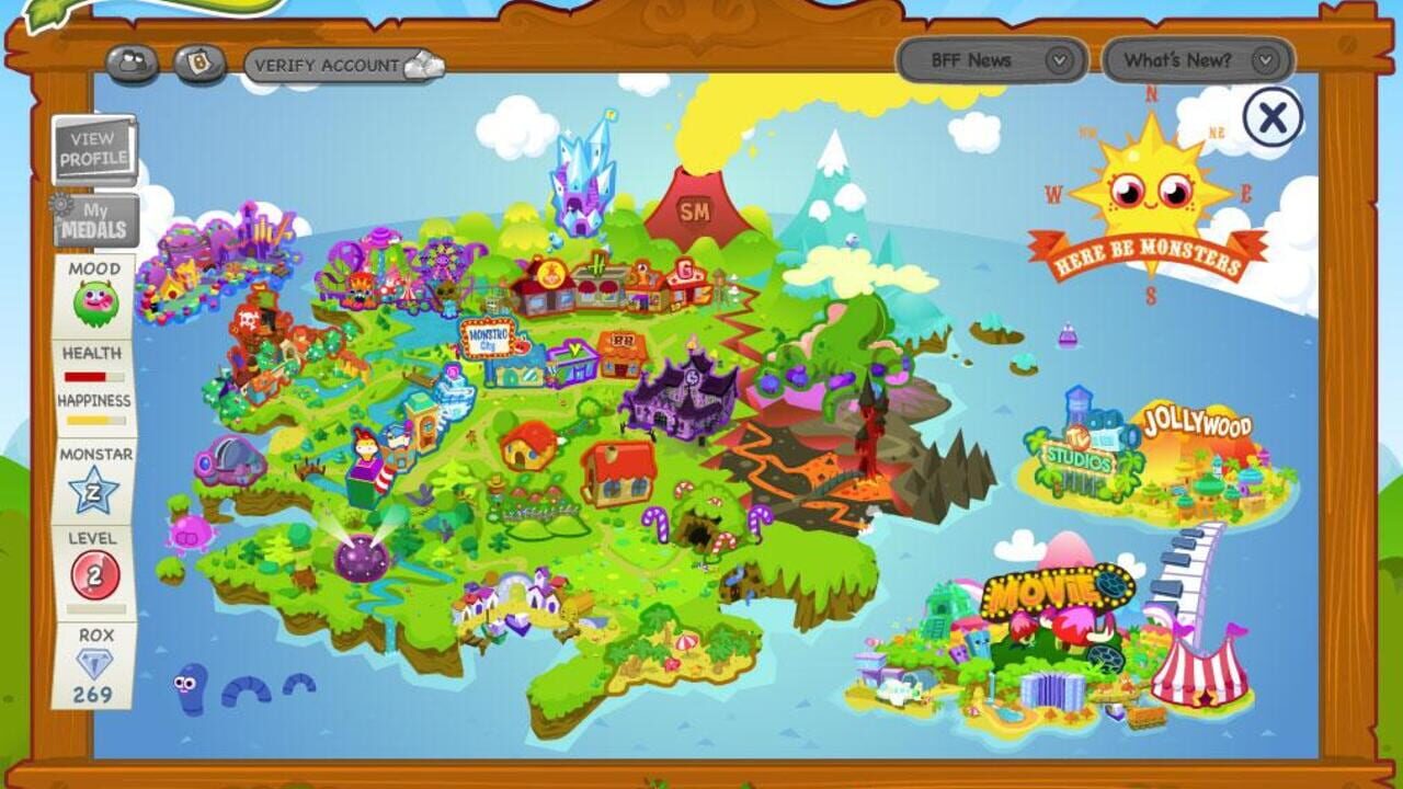 Screenshot for Moshi Monsters