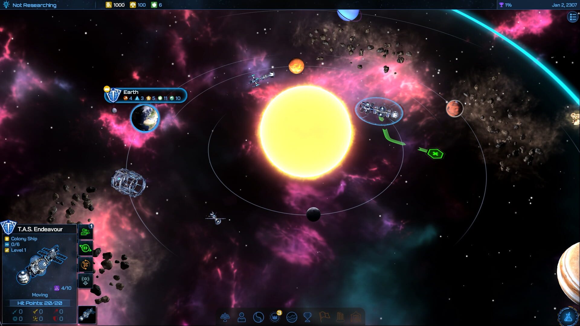 Screenshot for Galactic Civilizations IV