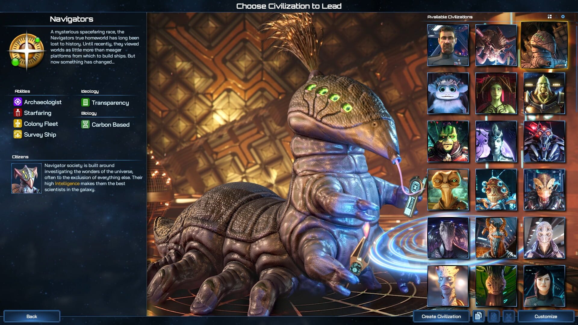 Screenshot for Galactic Civilizations IV