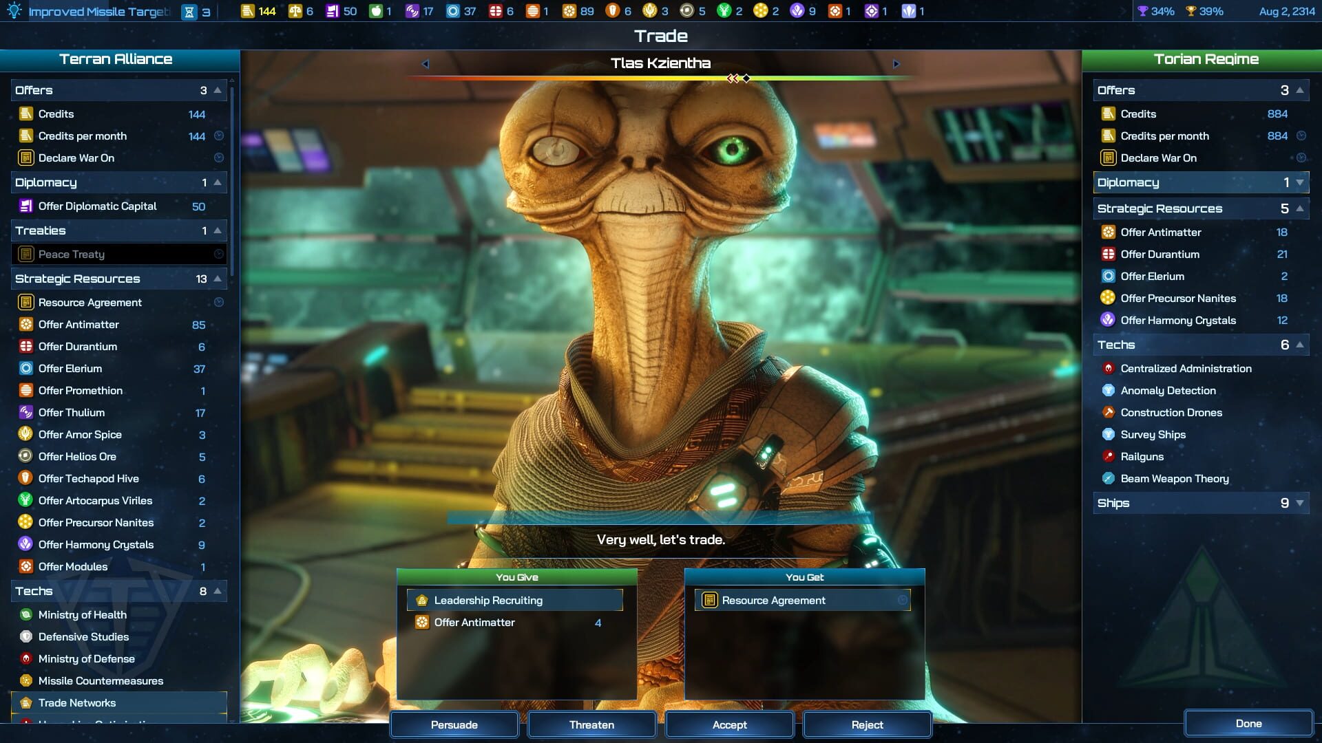 Screenshot for Galactic Civilizations IV