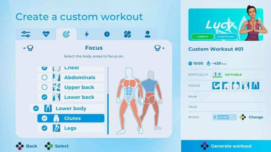 Screenshot for Let's Get Fit