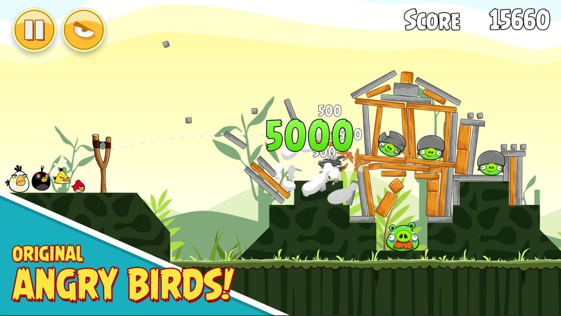 Screenshot for Rovio Classics: Angry Birds