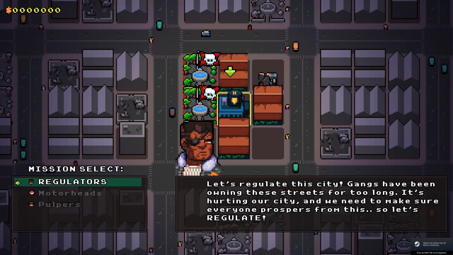 Screenshot for Regulators