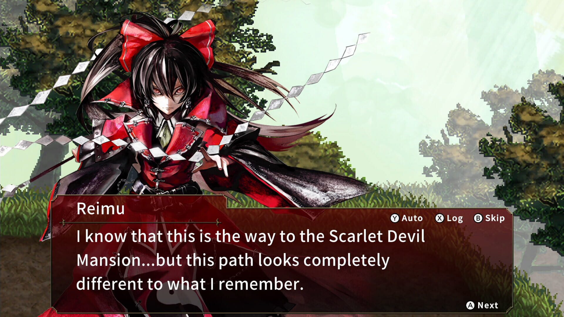 Screenshot for Koumajou Remilia: Scarlet Symphony