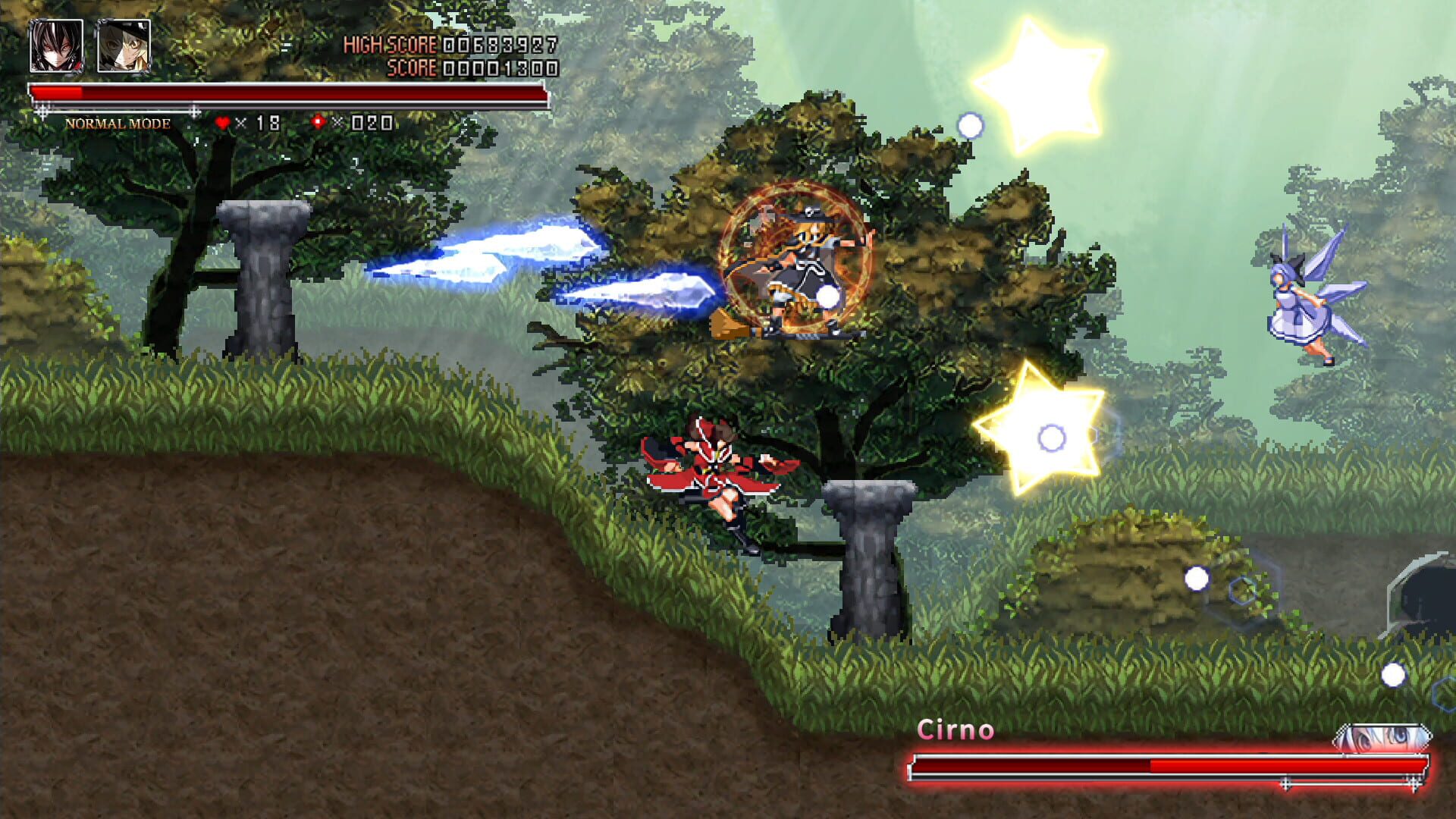 Screenshot for Koumajou Remilia: Scarlet Symphony