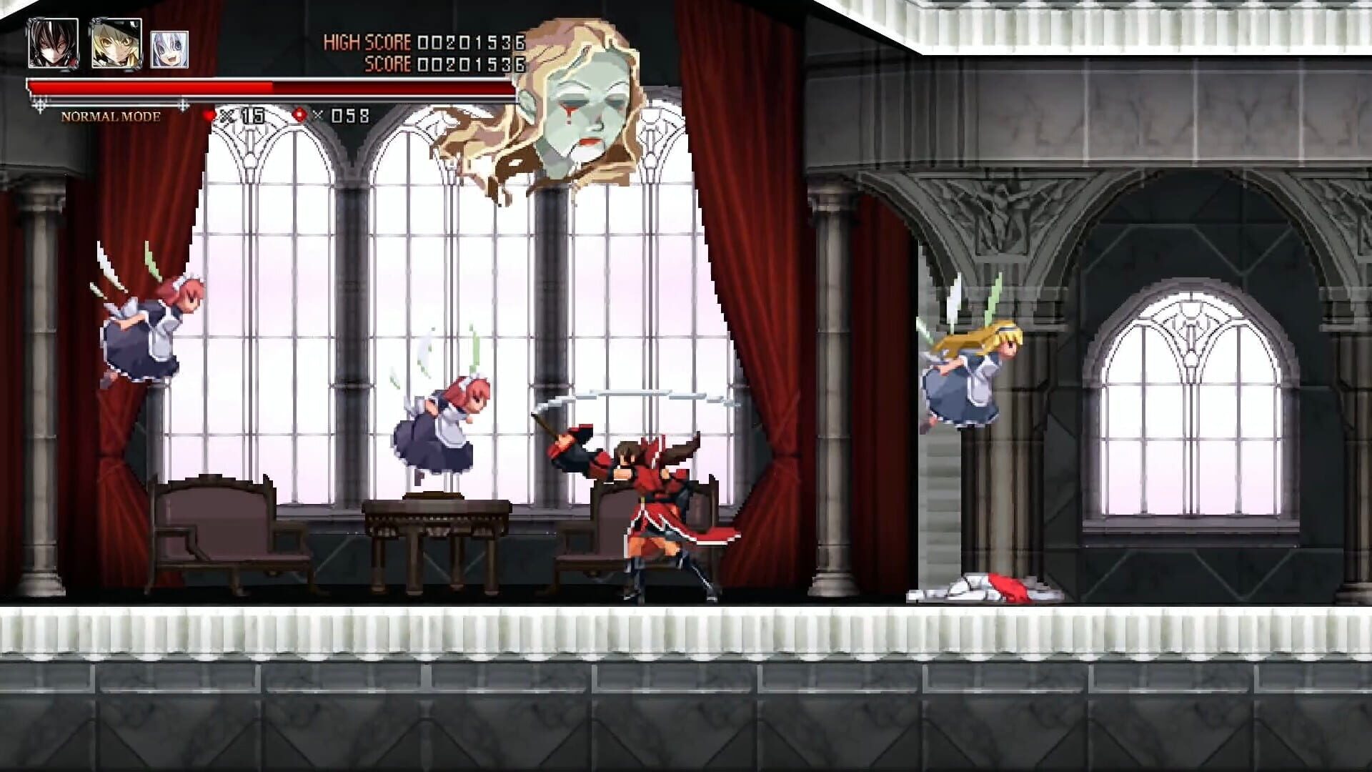 Screenshot for Koumajou Remilia: Scarlet Symphony