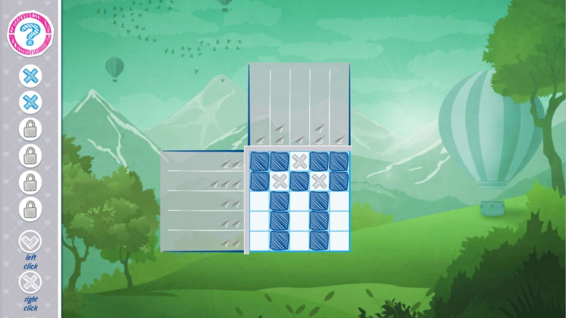 Screenshot for Valentine's Day Griddlers 2