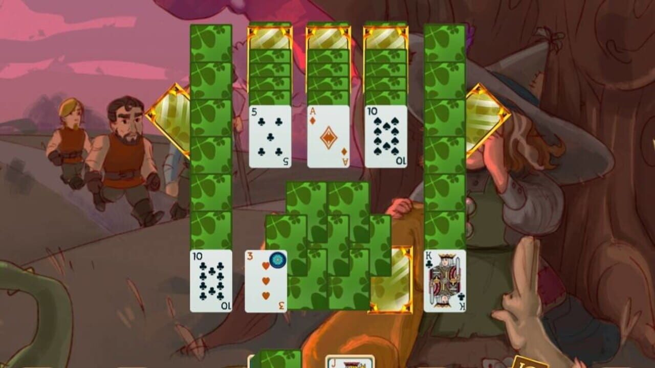 Screenshot for Sweet Solitaire: School Witch 2