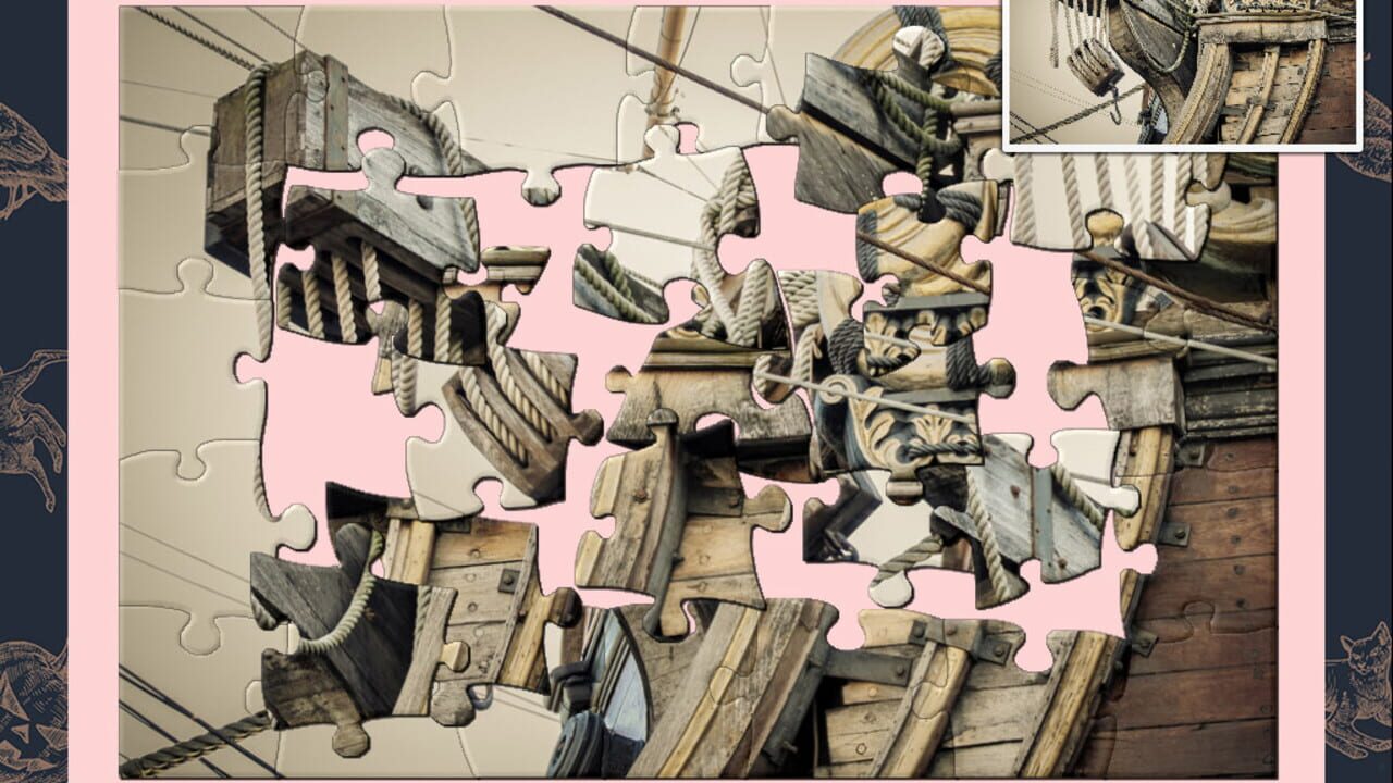 Screenshot for 1001 Black Raven Jigsaw