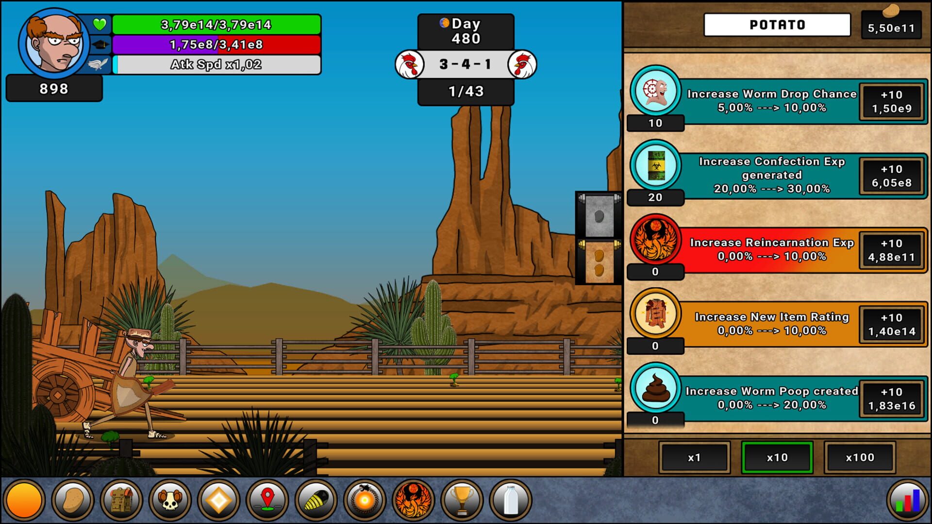 Screenshot for Farmer Against Potatoes Idle
