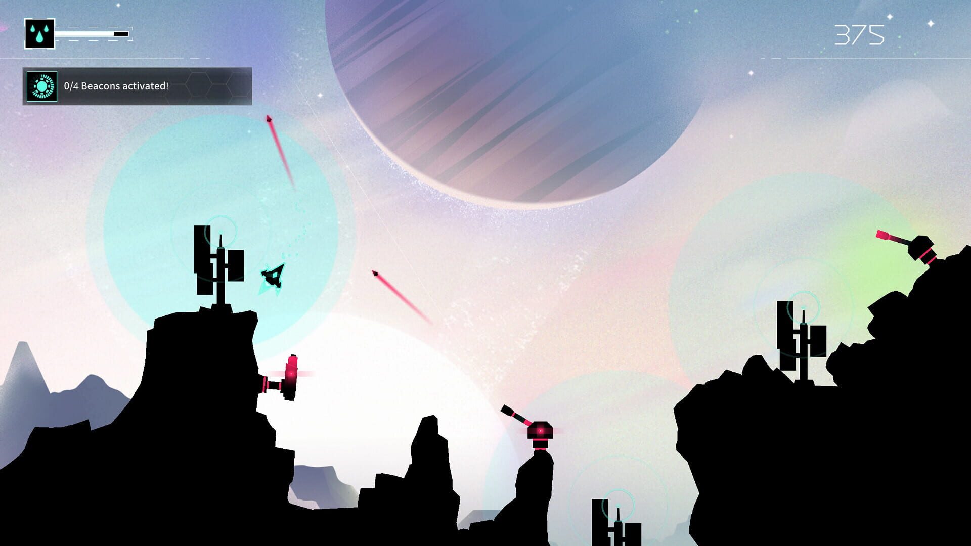 Screenshot for Gravitar: Recharged