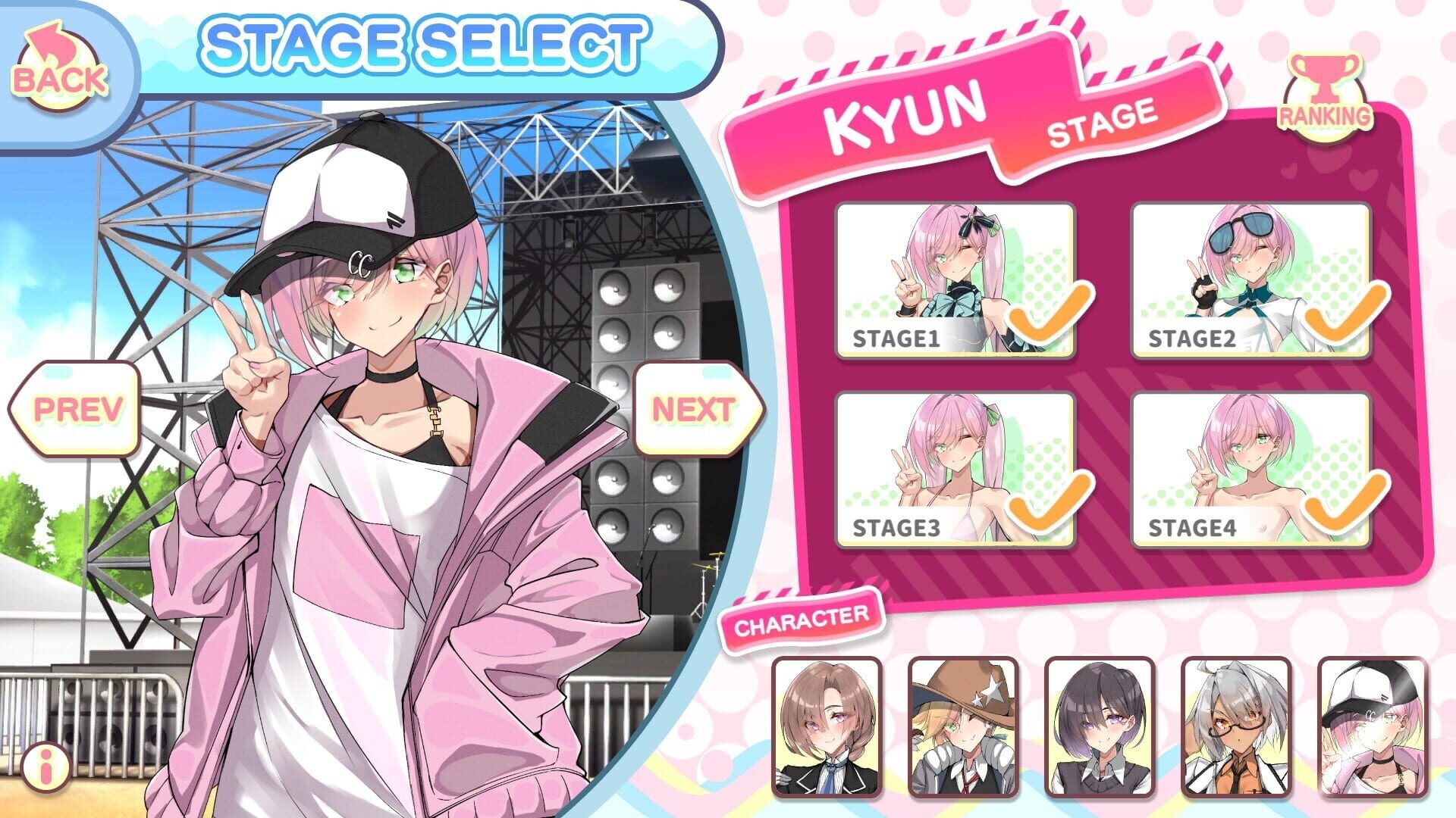 Screenshot for Otoko Cross: Pretty Boys Mahjong Solitaire