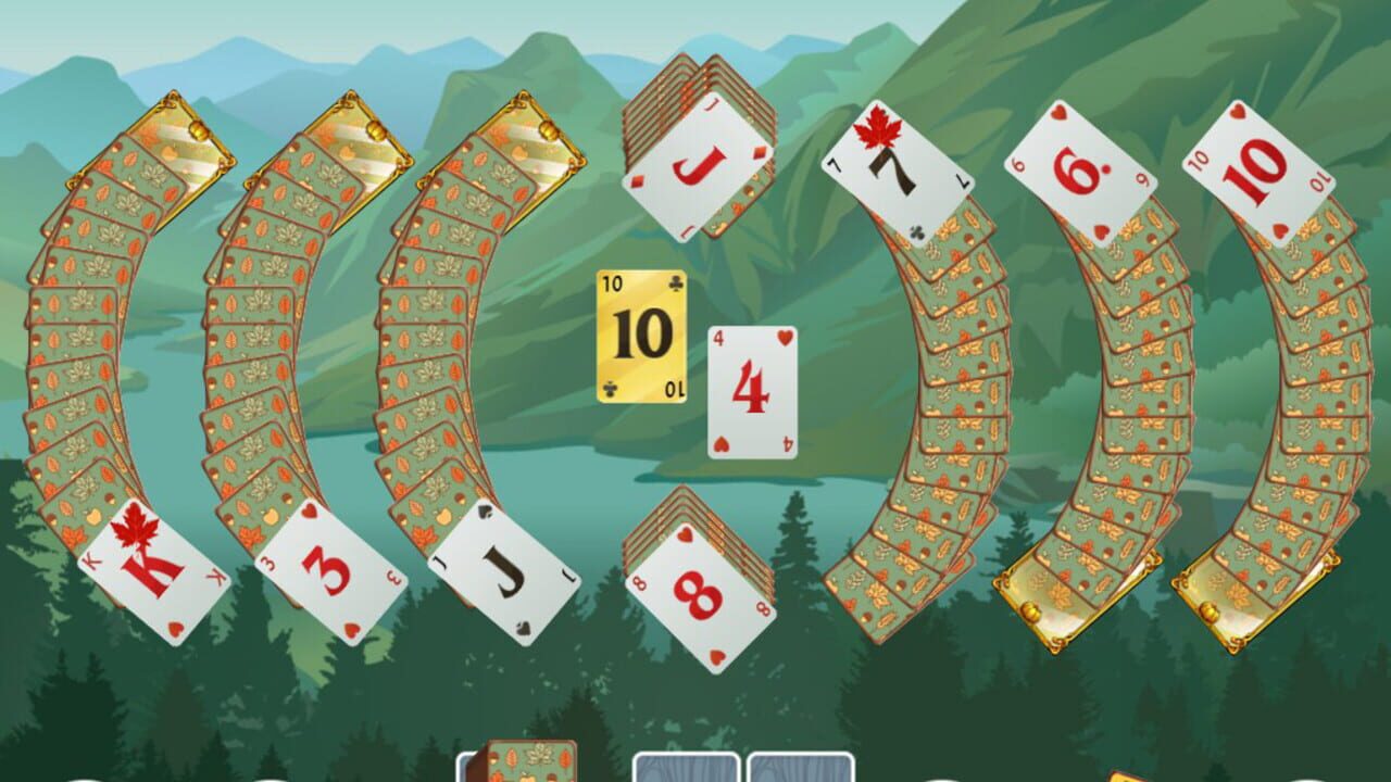 Screenshot for Solitaire Match 2 Cards. Thanksgiving Day