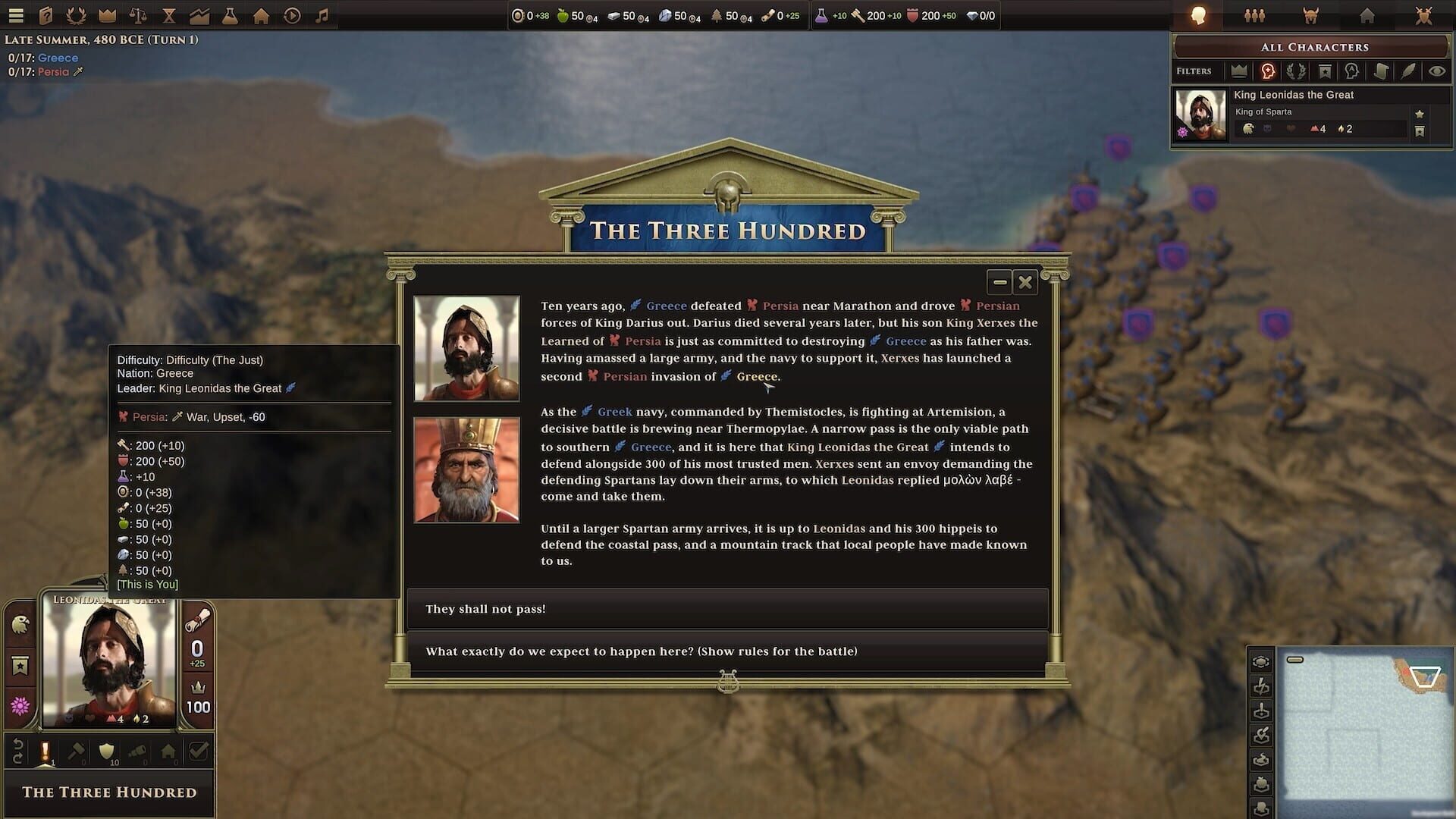 Screenshot for Old World: Heroes of the Aegean