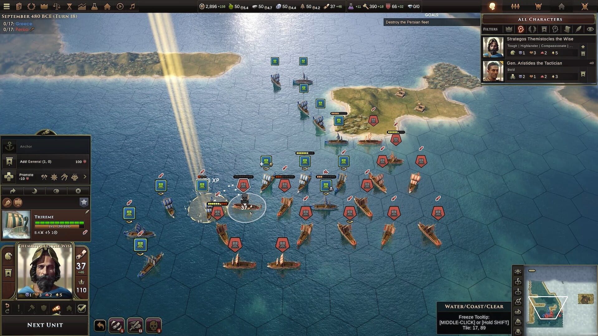 Screenshot for Old World: Heroes of the Aegean
