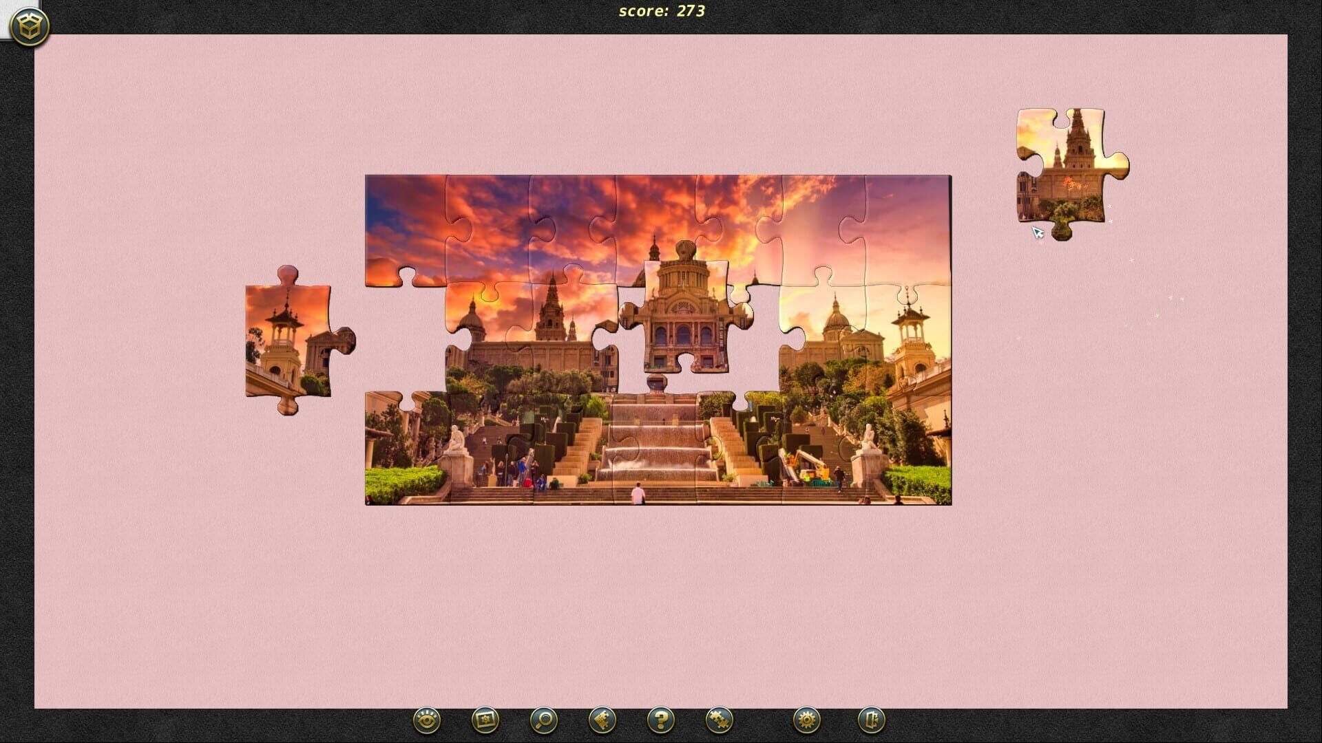 Screenshot for 1001 Jigsaw: Castles and Palaces 3