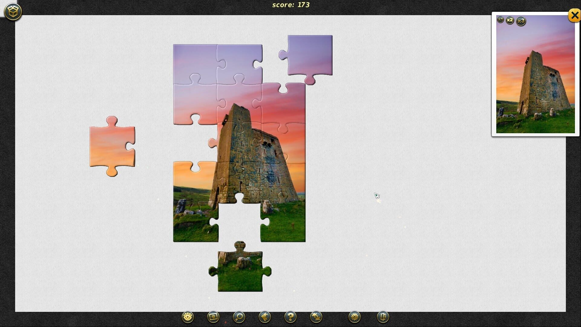 Screenshot for 1001 Jigsaw: Castles and Palaces 3