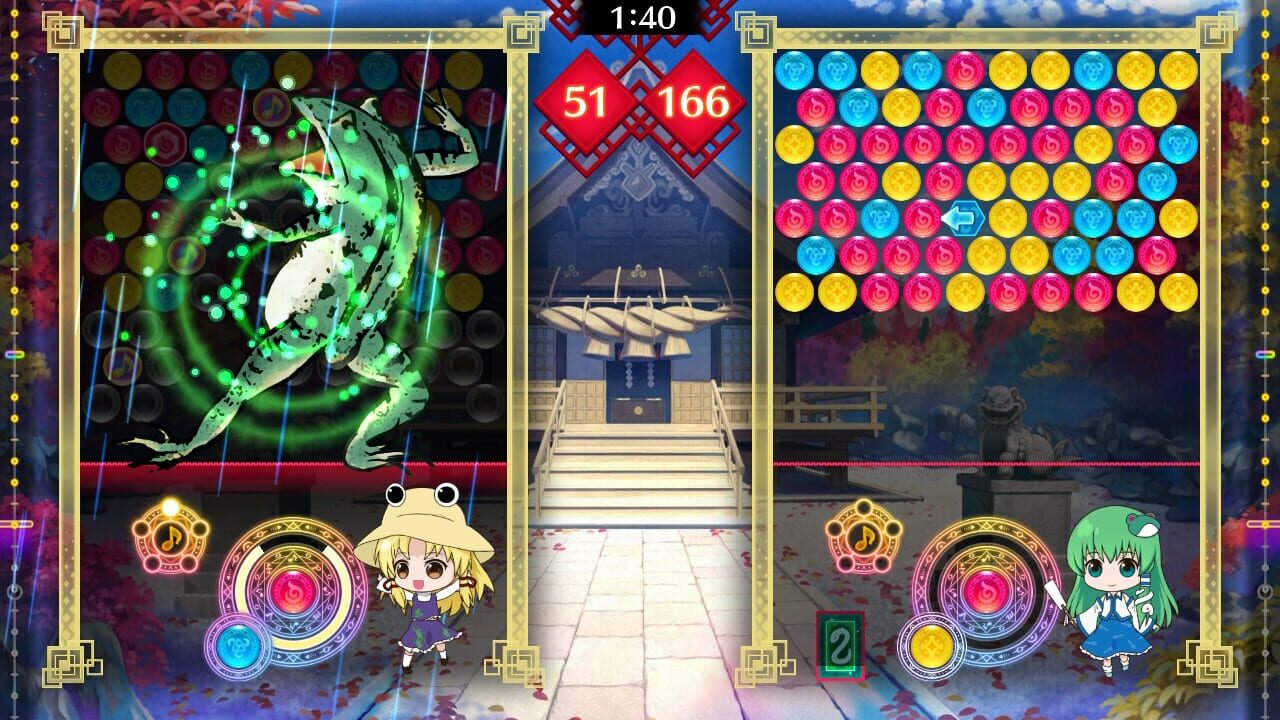 Screenshot for Touhou Spell Bubble: Character Pack - Suwako Moriya