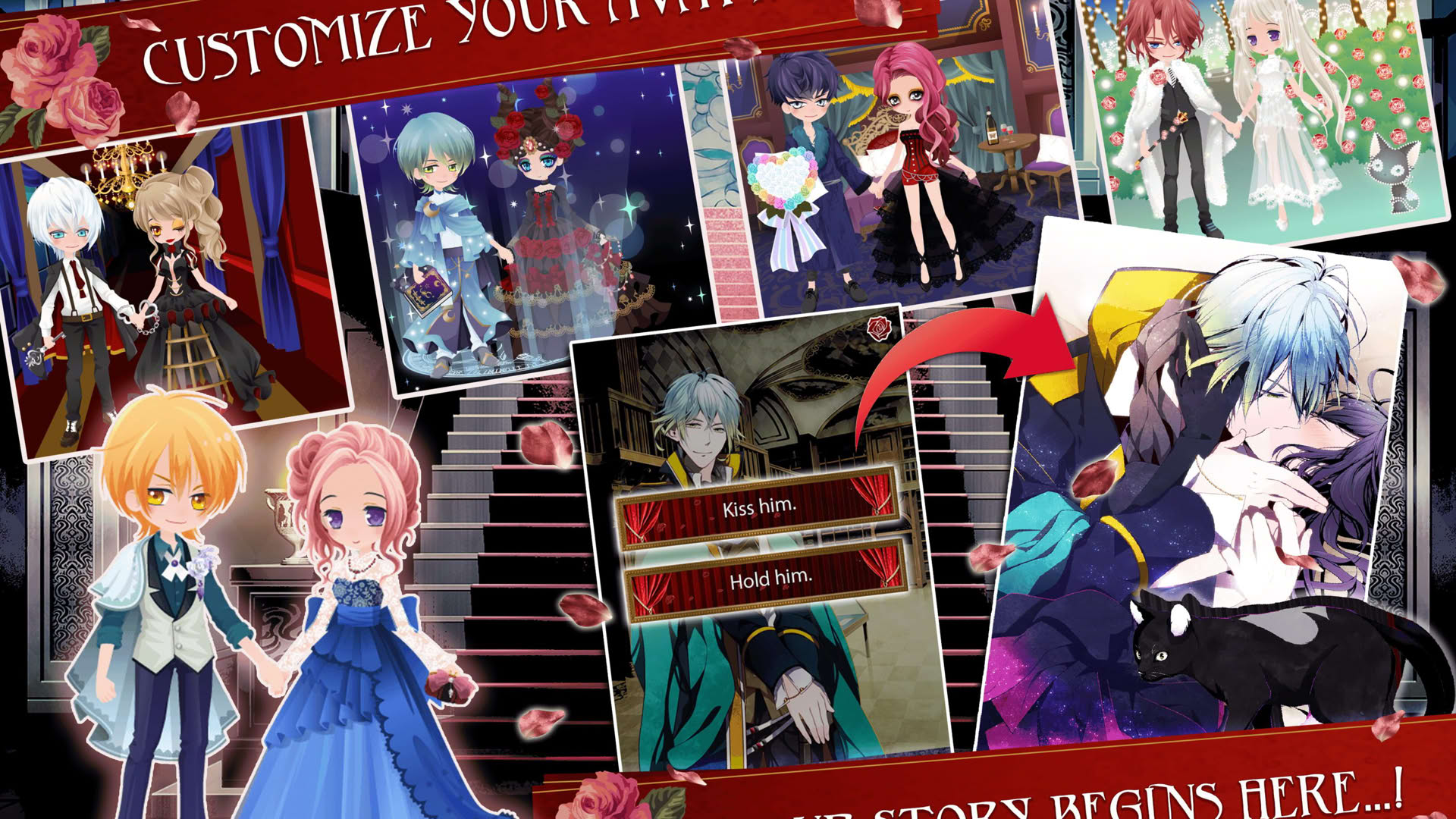Screenshot for Shall we date?: Blood in Roses