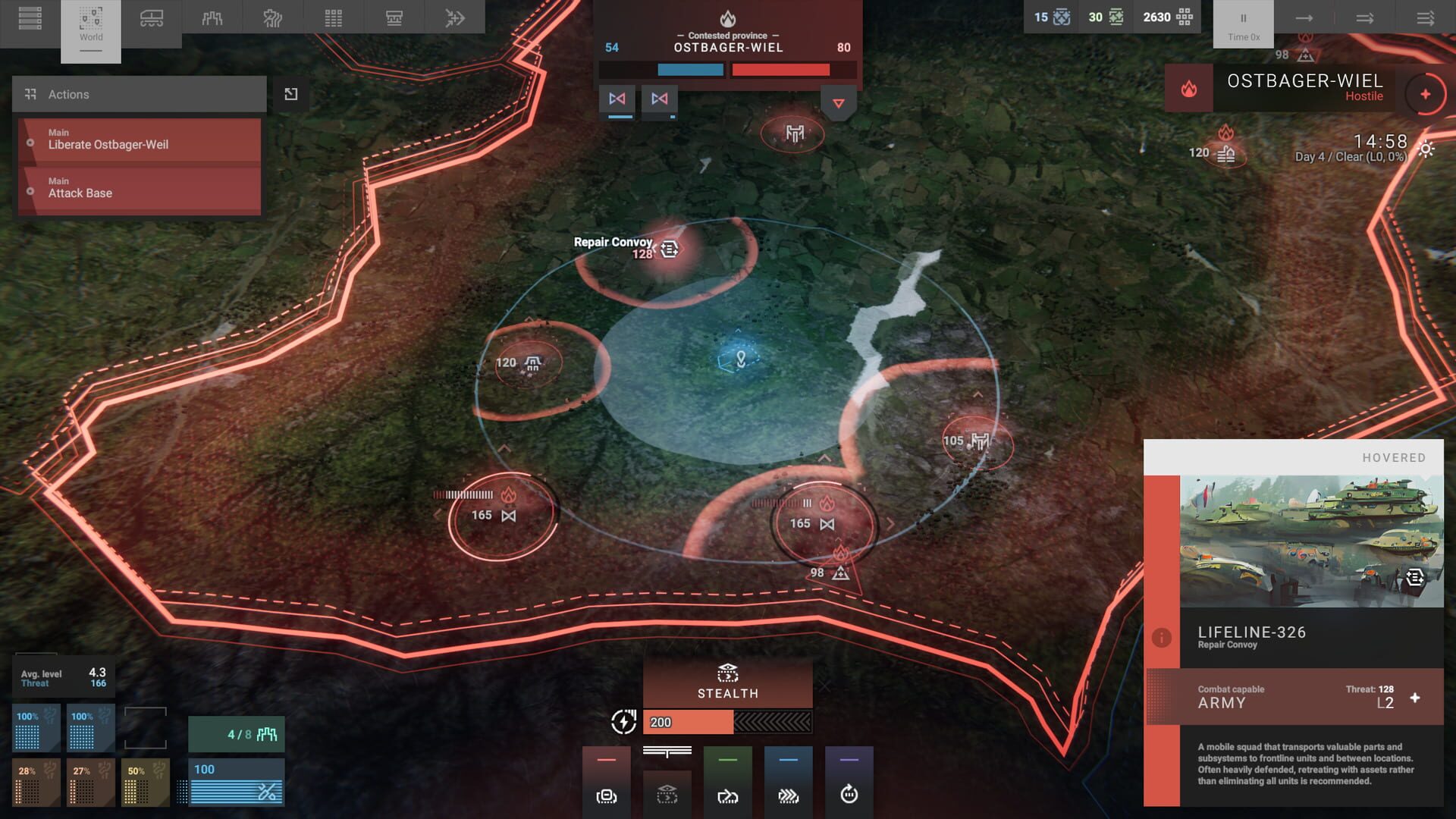 Screenshot for Phantom Brigade