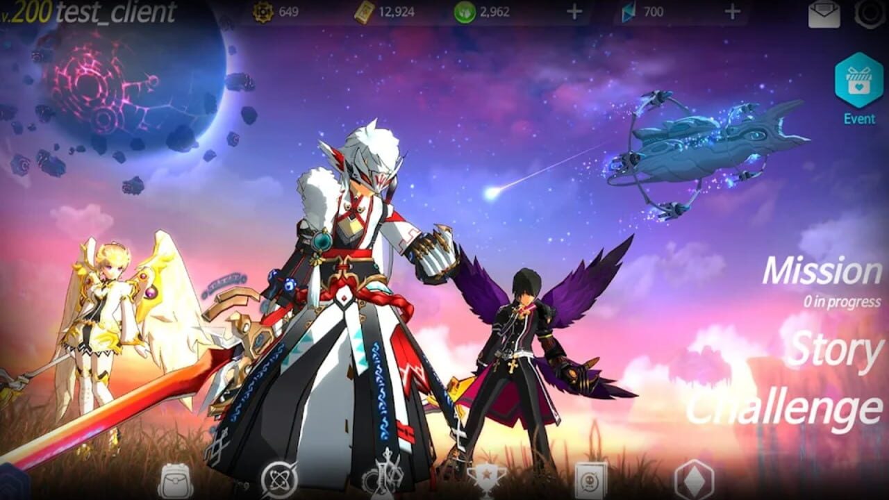 Screenshot for Elsword M Shadow of Luna