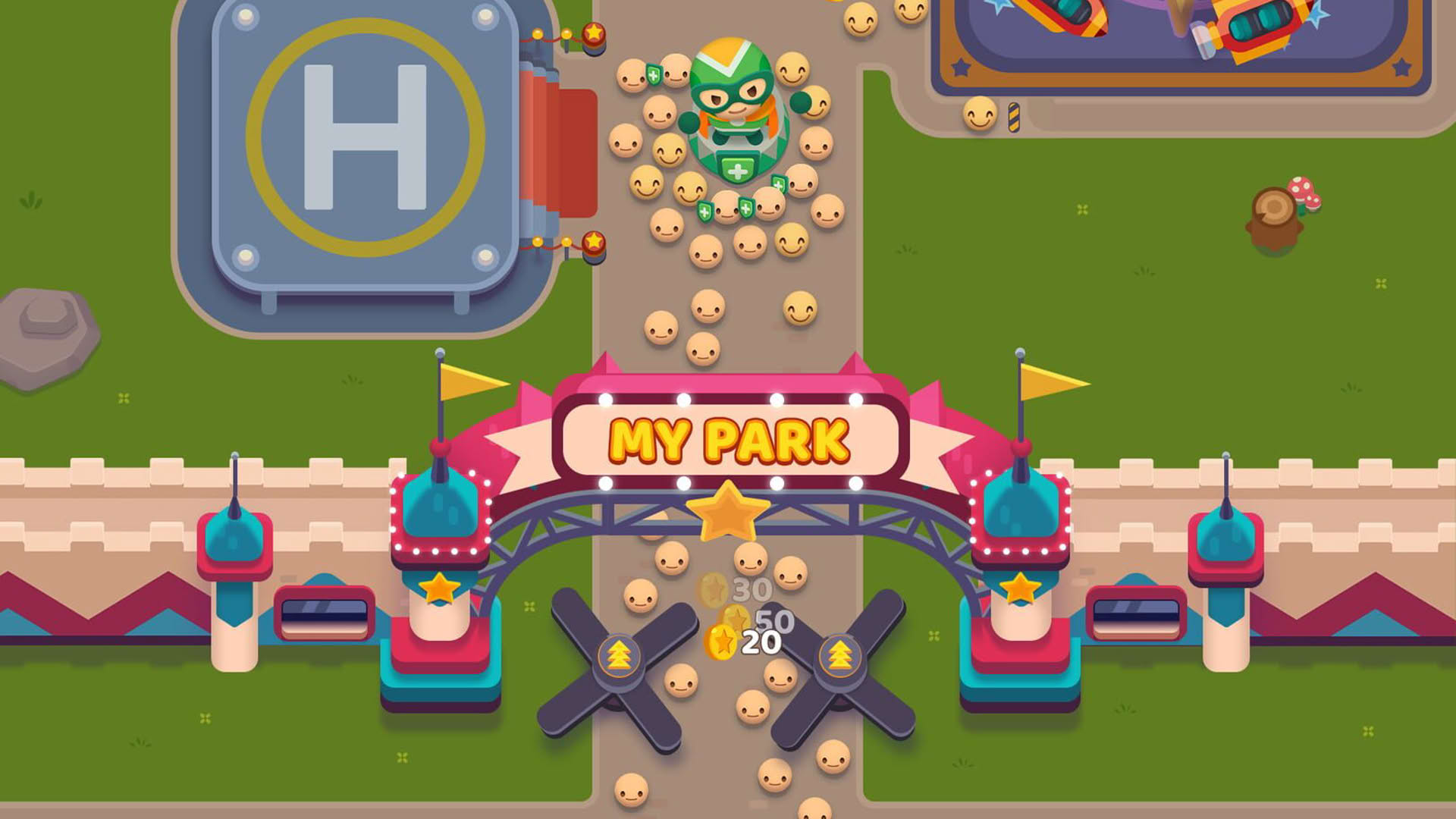 Screenshot for Overcrowded: Tycoon
