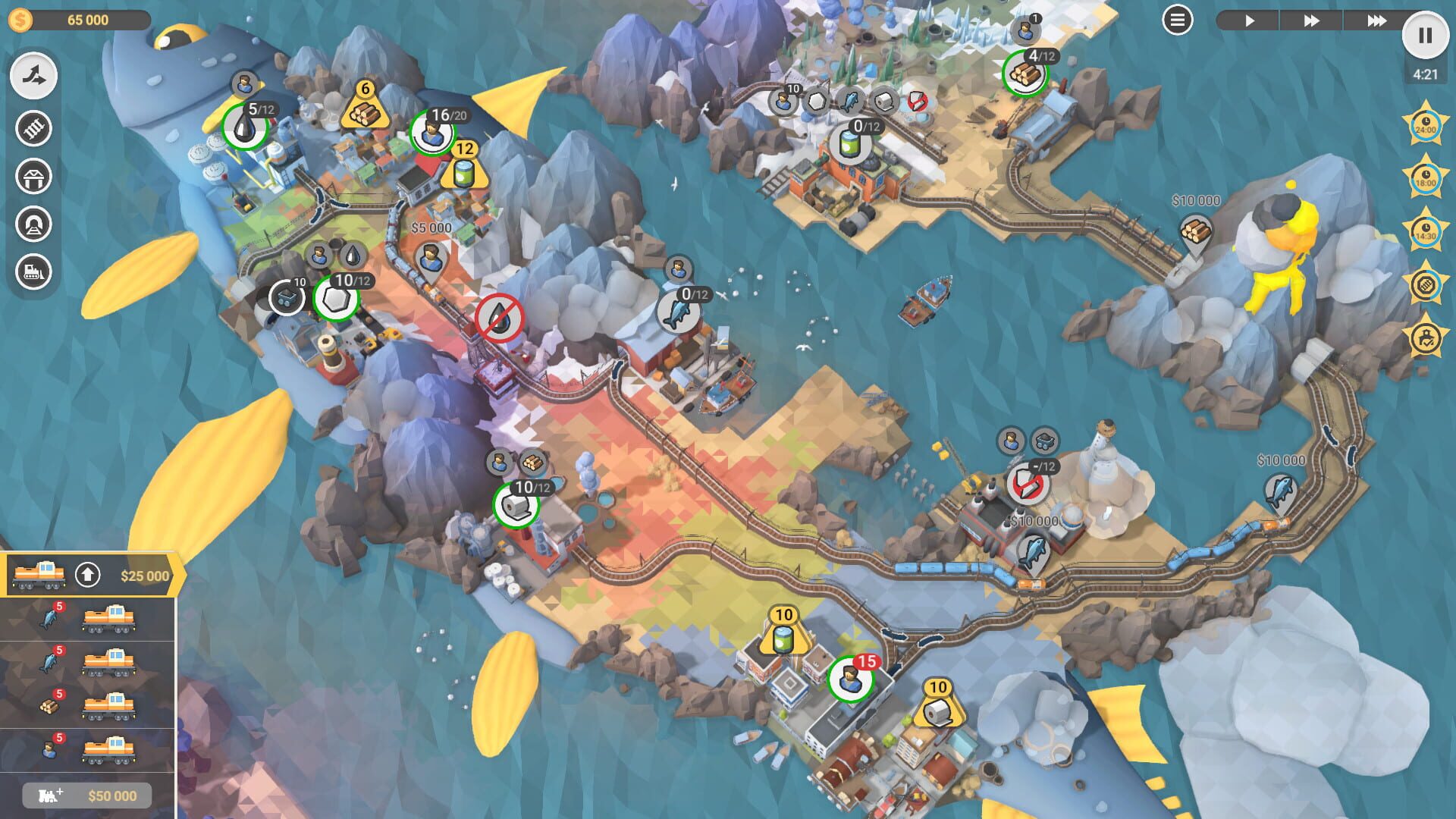 Screenshot for Train Valley 2: Myths and Rails