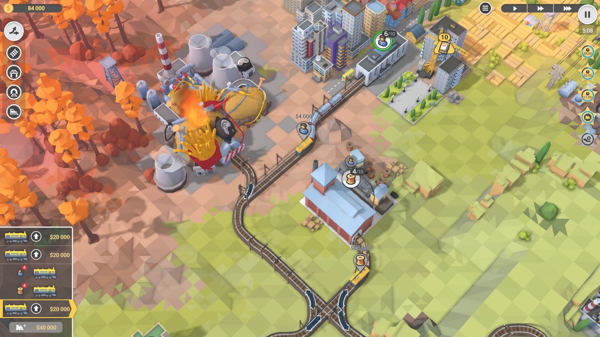 Screenshot for Train Valley 2: Myths and Rails