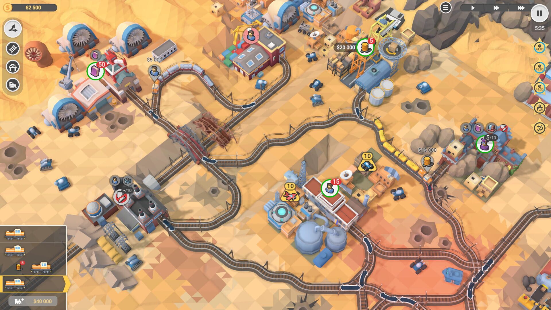 Screenshot for Train Valley 2: Myths and Rails