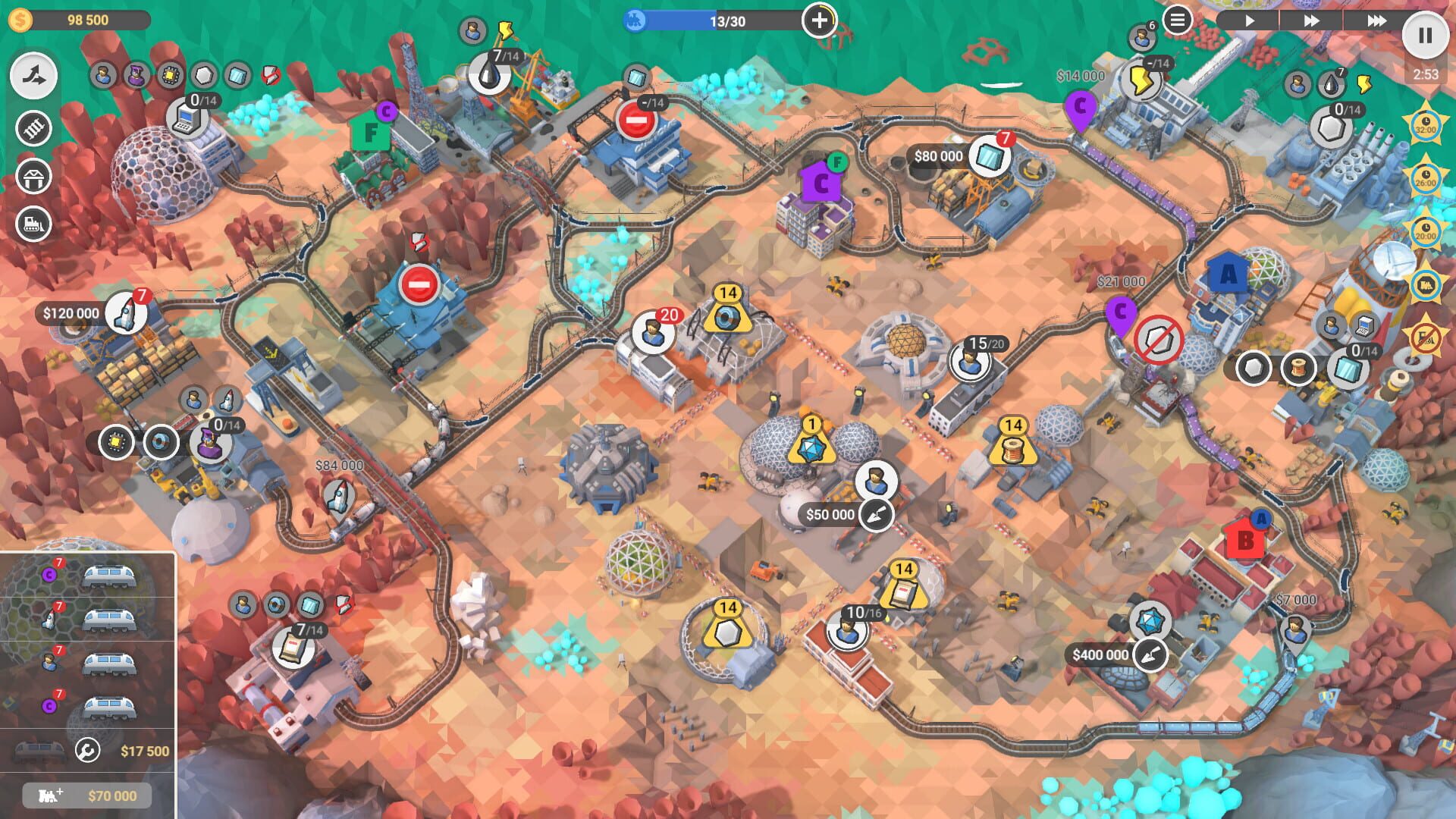 Screenshot for Train Valley 2: Myths and Rails