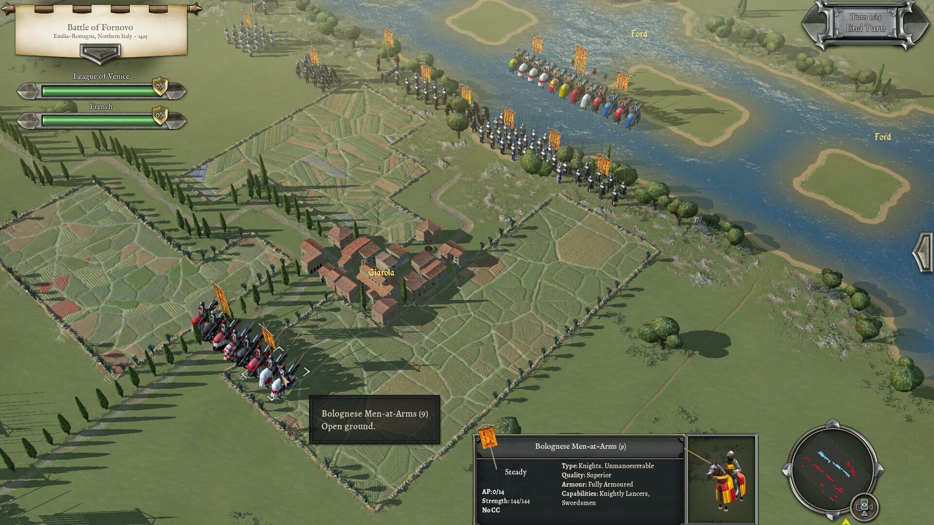 Screenshot for Field of Glory II: Medieval - Rise of the Swiss